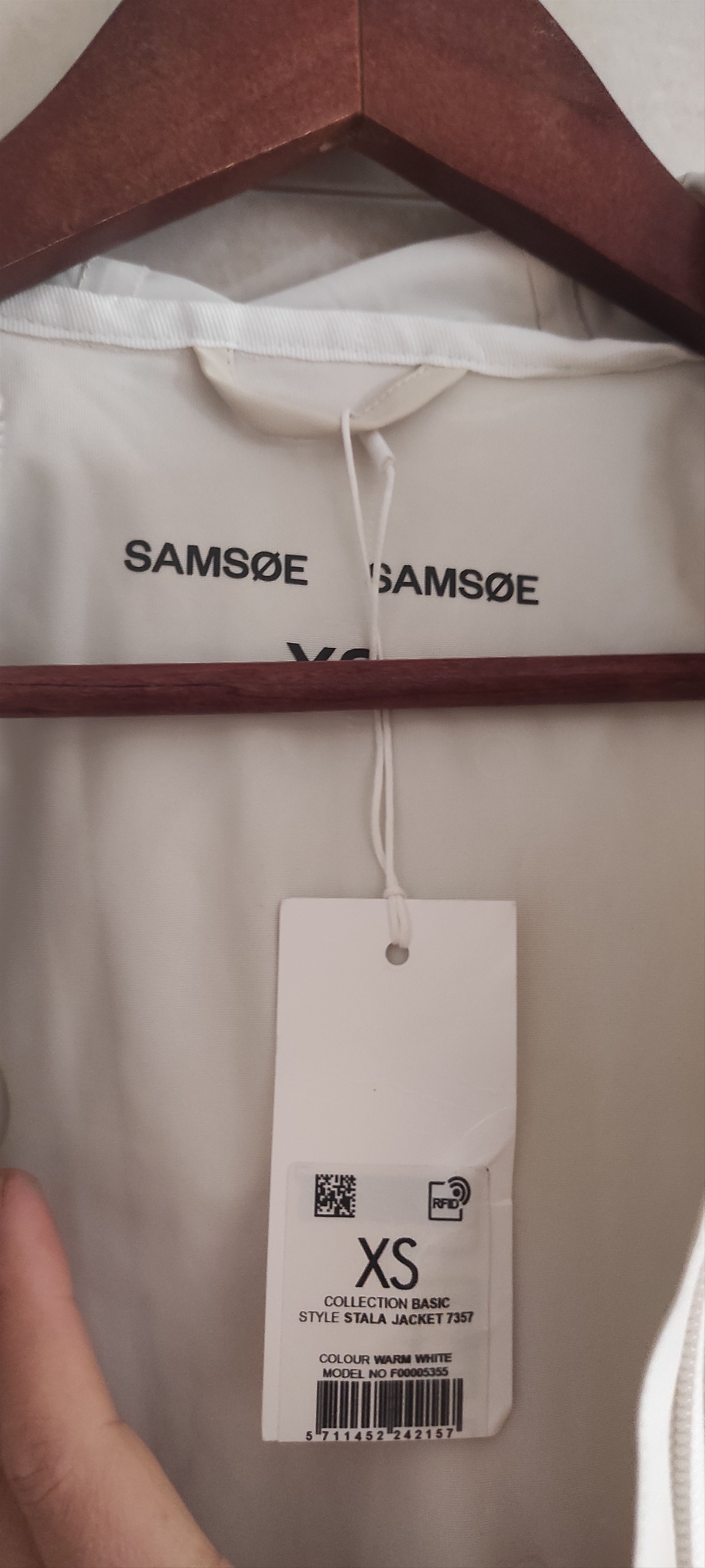 Samsoe Samsoe SAMSOE SAMSOE STALA Windproof Rain Coat Waterproof Jacket Size XS / US 0-2 / IT 36-38 - 12 Thumbnail