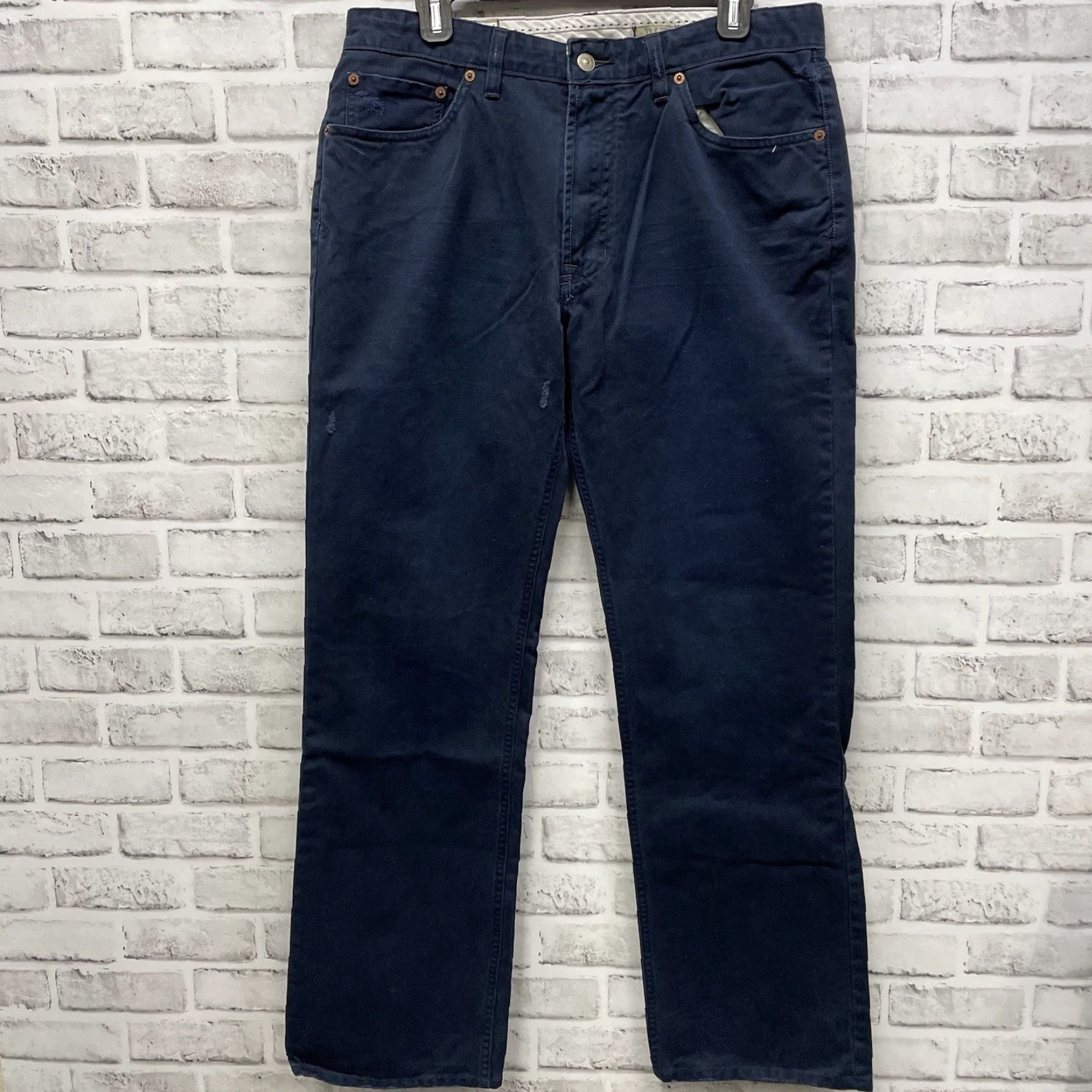 Polo Ralph Lauren Polo Ralph Lauren Pants Chino Men 33x32 Dark Blue 100% Cotton Size US XS / EU 42 / 0 - 5 Thumbnail