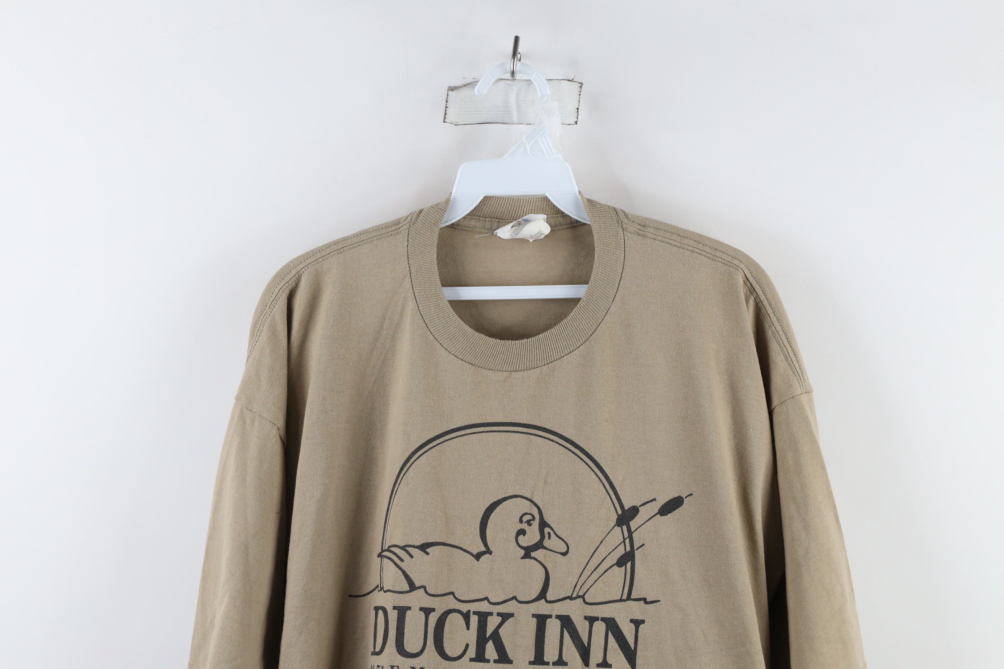 Vintage Vintage 90s Streetwear Duck Inn Ohio Short Sleeve T-Shirt Size US XL / EU 56 / 4 - 2 Thumbnail
