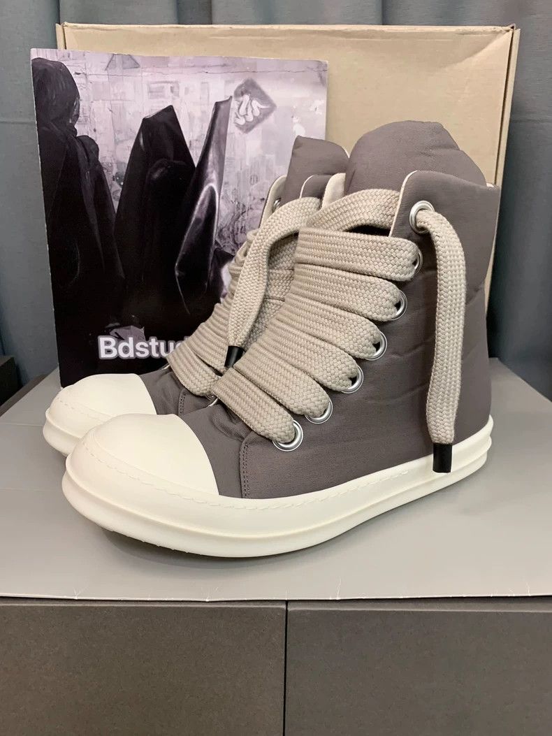 Rick Owens Rick Owens Thick shoelace high-top chunky shoes Size US 10 / EU 43 - 4 Thumbnail