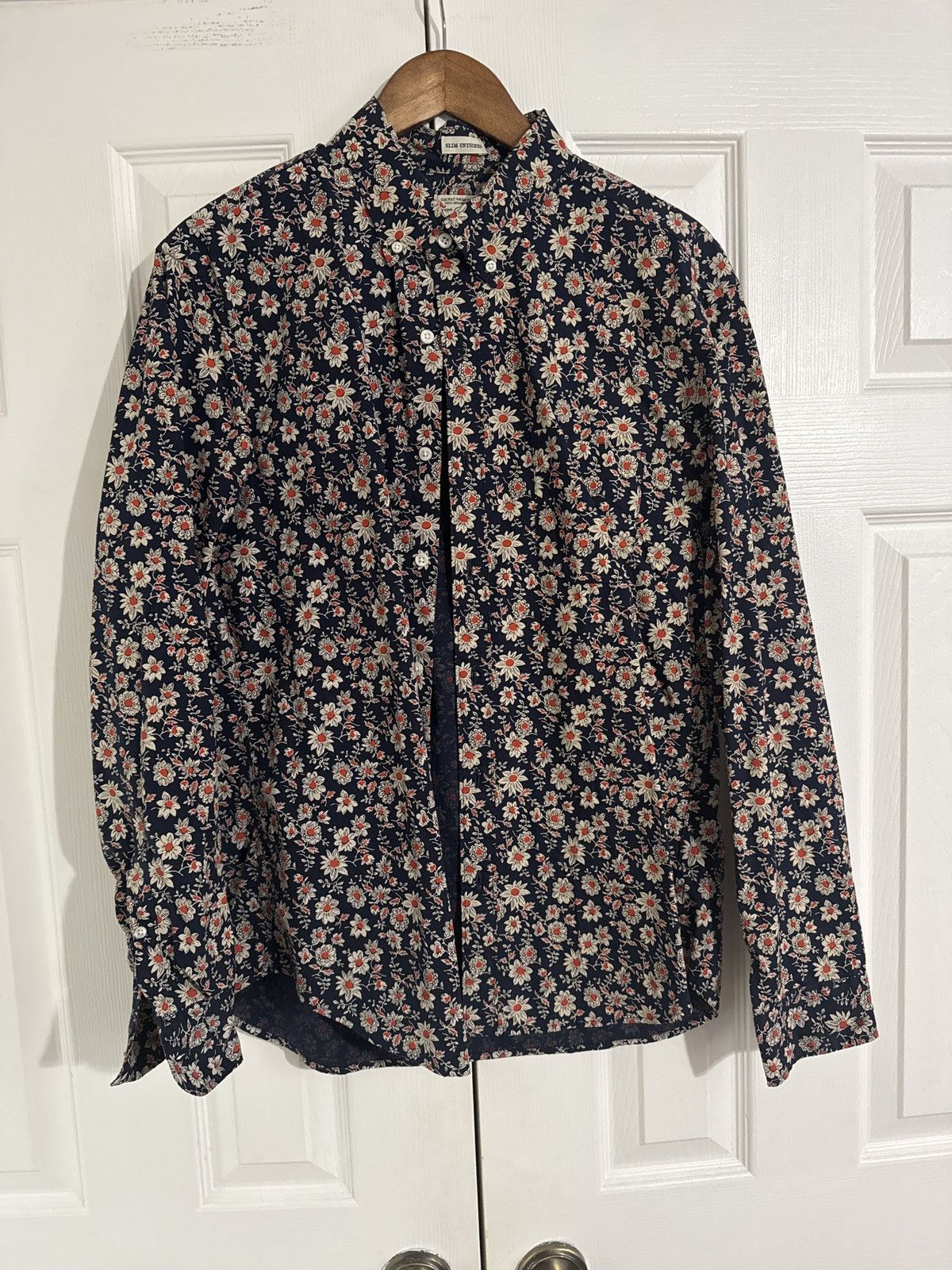 J.Crew J. Crew Button Down Flower Shirt. Size US L / EU 52-54 / 3 - 1 Thumbnail