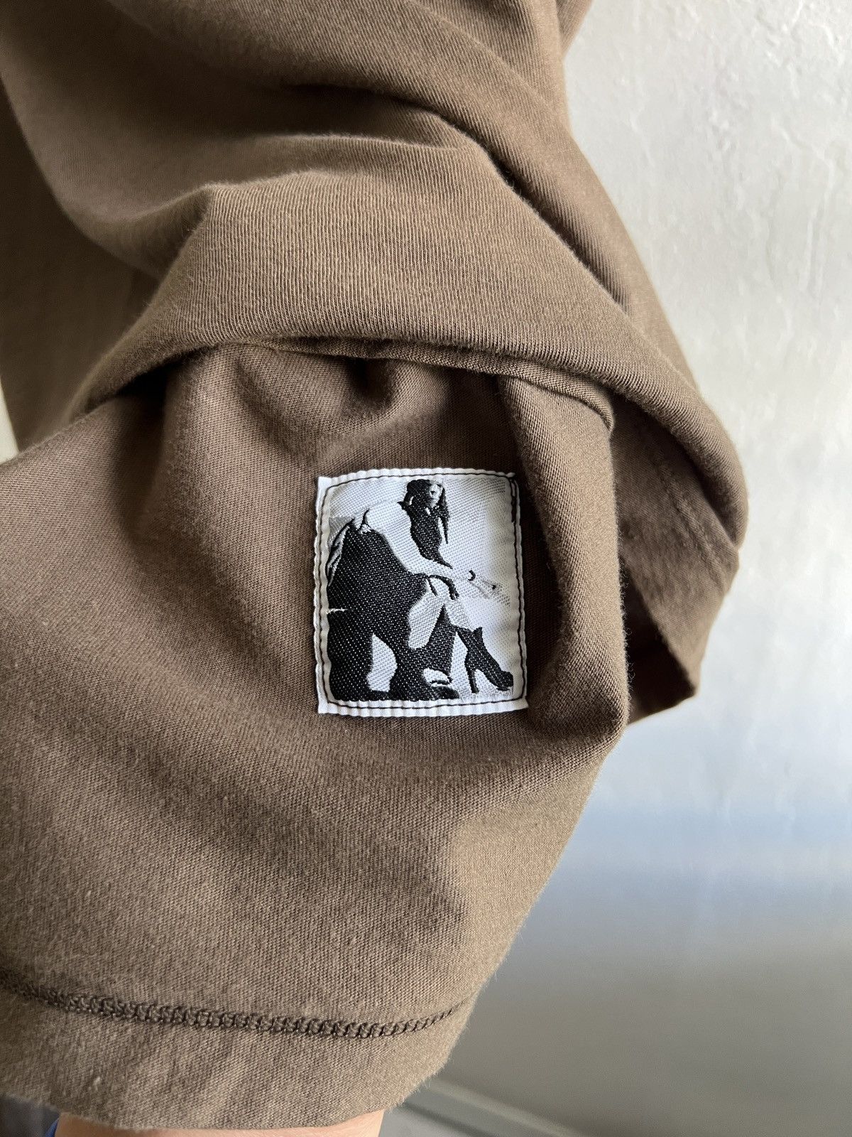 Rick Owens Drkshdw Rick Owens Drkshdw Dust Level Tee Size US S / EU 44-46 / 1 - 4 Thumbnail