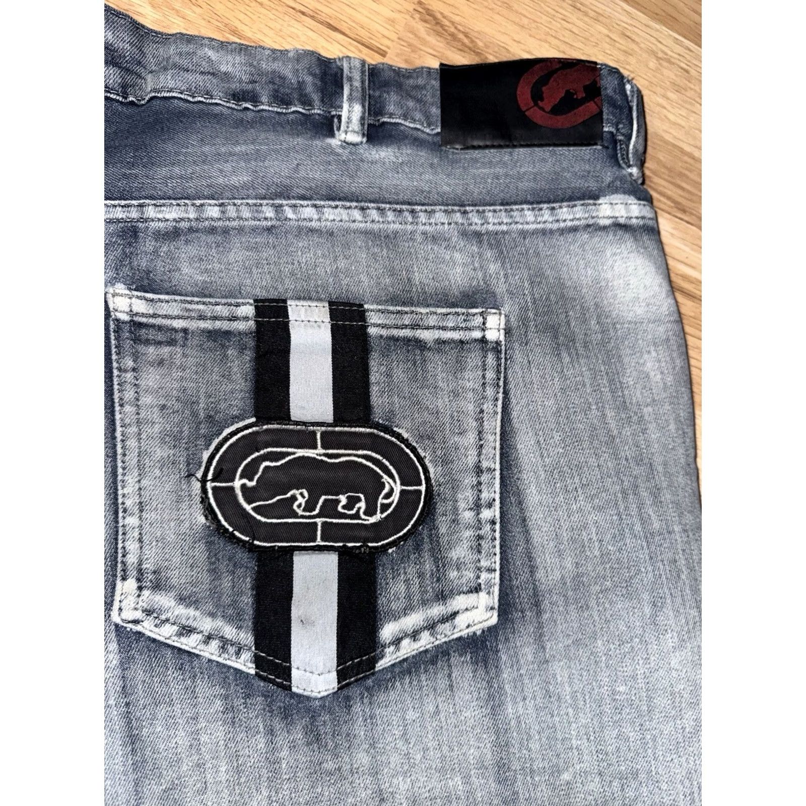 Ecko Unltd. VINTAGE Ecko Unltd. Shorts Dark Wash Baggy Skater Streetwear Jorts Size 46 Mens Size US 30 / EU 46 - 5 Thumbnail