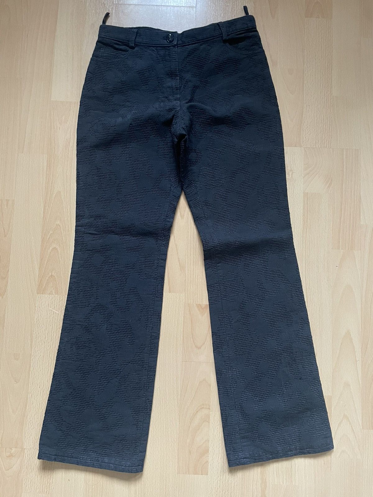 Chanel CHANEL JEANS MONOGRAM LOGO CC Size 26" / US 2 / IT 38 - 1 Thumbnail