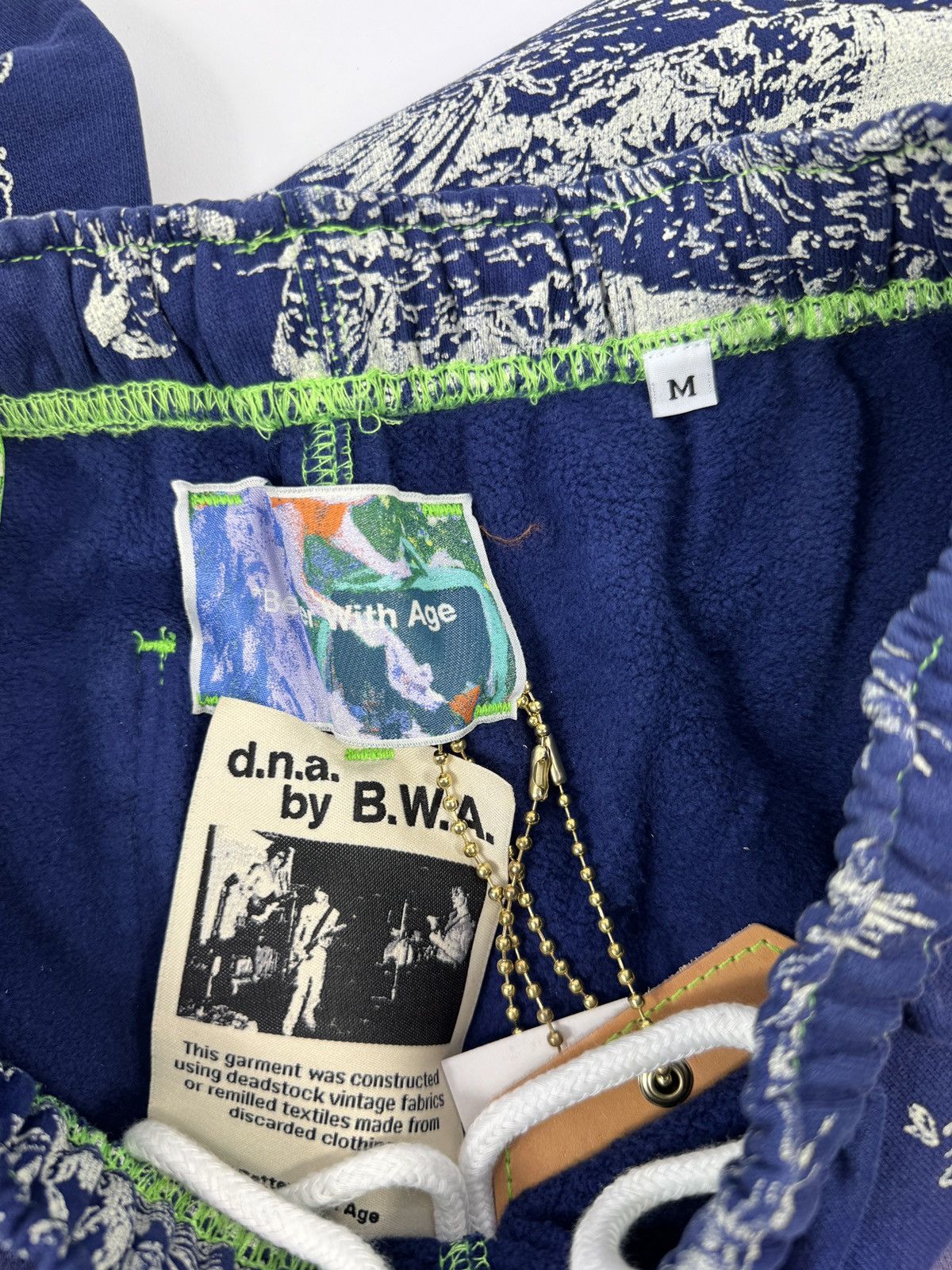 Better With Age TERESA PRINTED SWEATPANTS Size US 32 / EU 48 - 4 Thumbnail