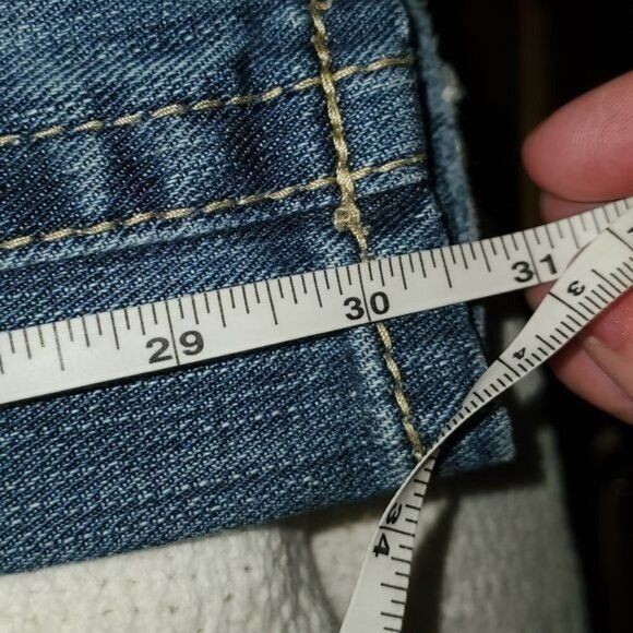 BKE BKE Denim Distressed Blue Sz 26x31.5 Jeans with Pockets Size US 26 / EU 42 - 9 Thumbnail