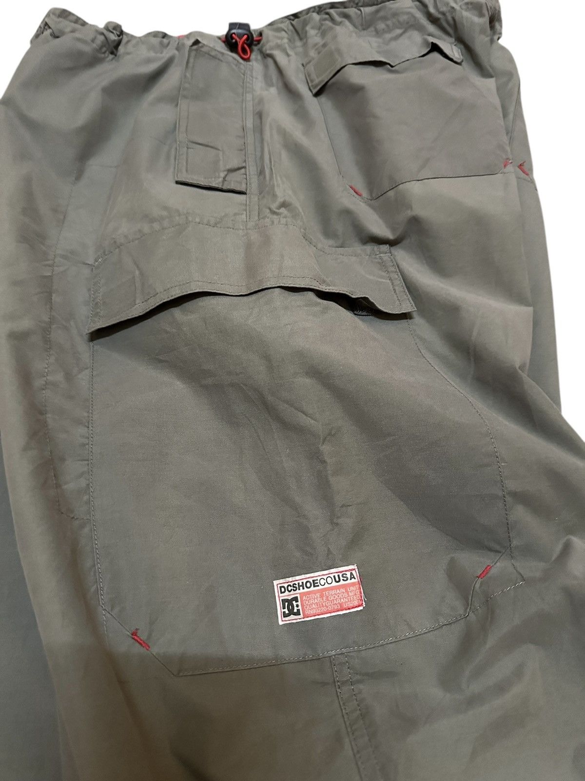 DC × Vintage Vintage 00s Dc Shoe Co Usa Light Pants Size US 36 / EU 52 - 6 Thumbnail
