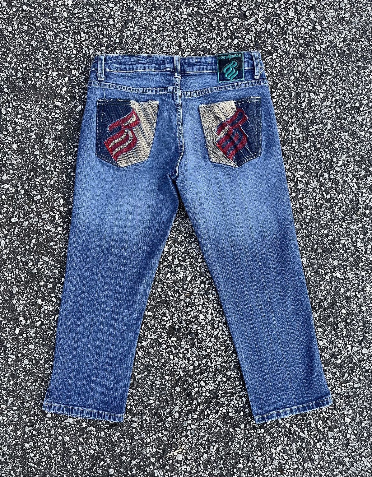 Japanese Brand × Rocawear × Vintage 90s ROCAWEAR Denim Jeans Size 30" / US 8 / IT 44 - 1 Thumbnail