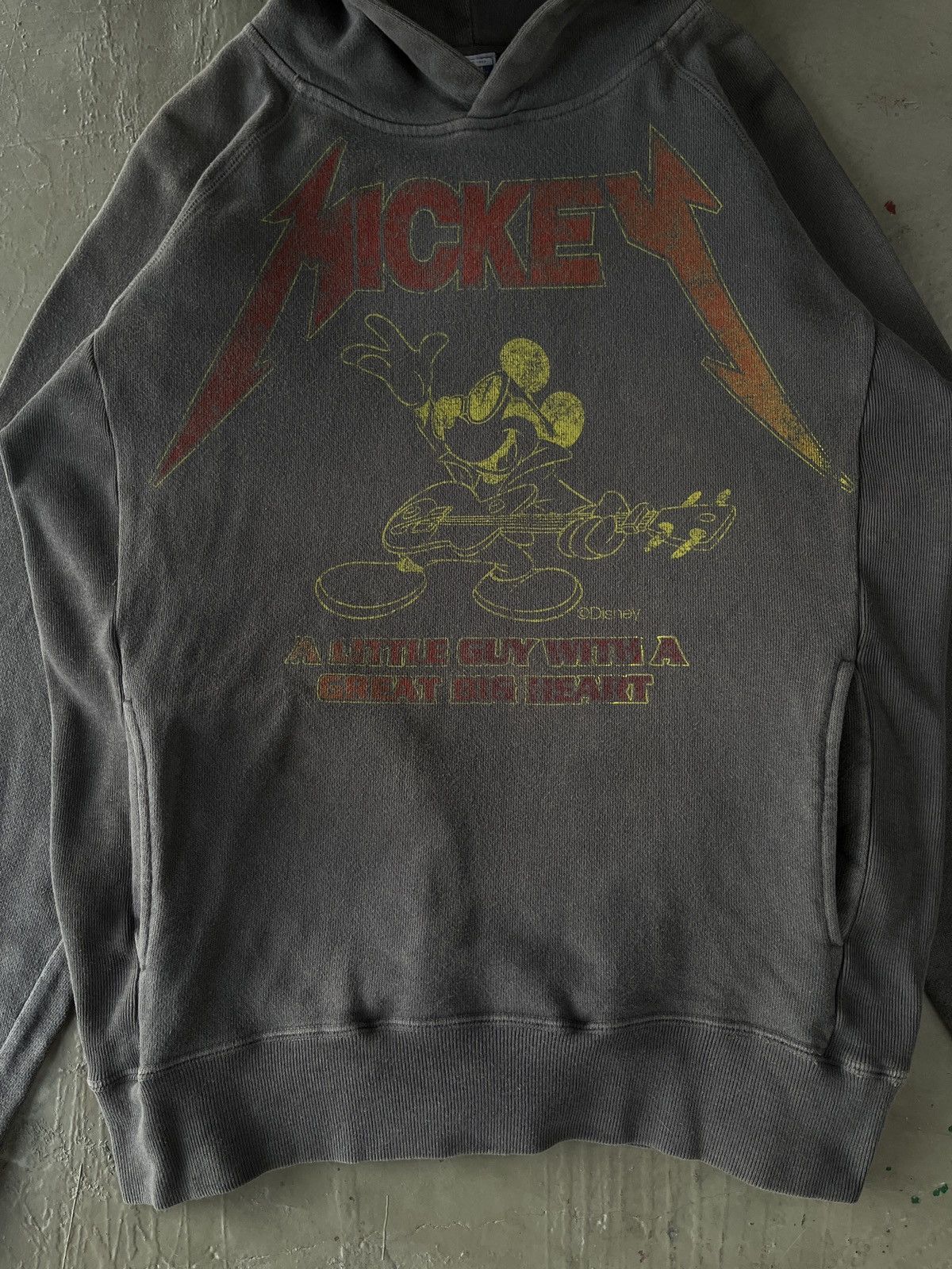 Number (N)ine Mickey Sunfaded Metallica Parody Reverse Weave Supreme Style Size US M / EU 48-50 / 2 - 5 Thumbnail