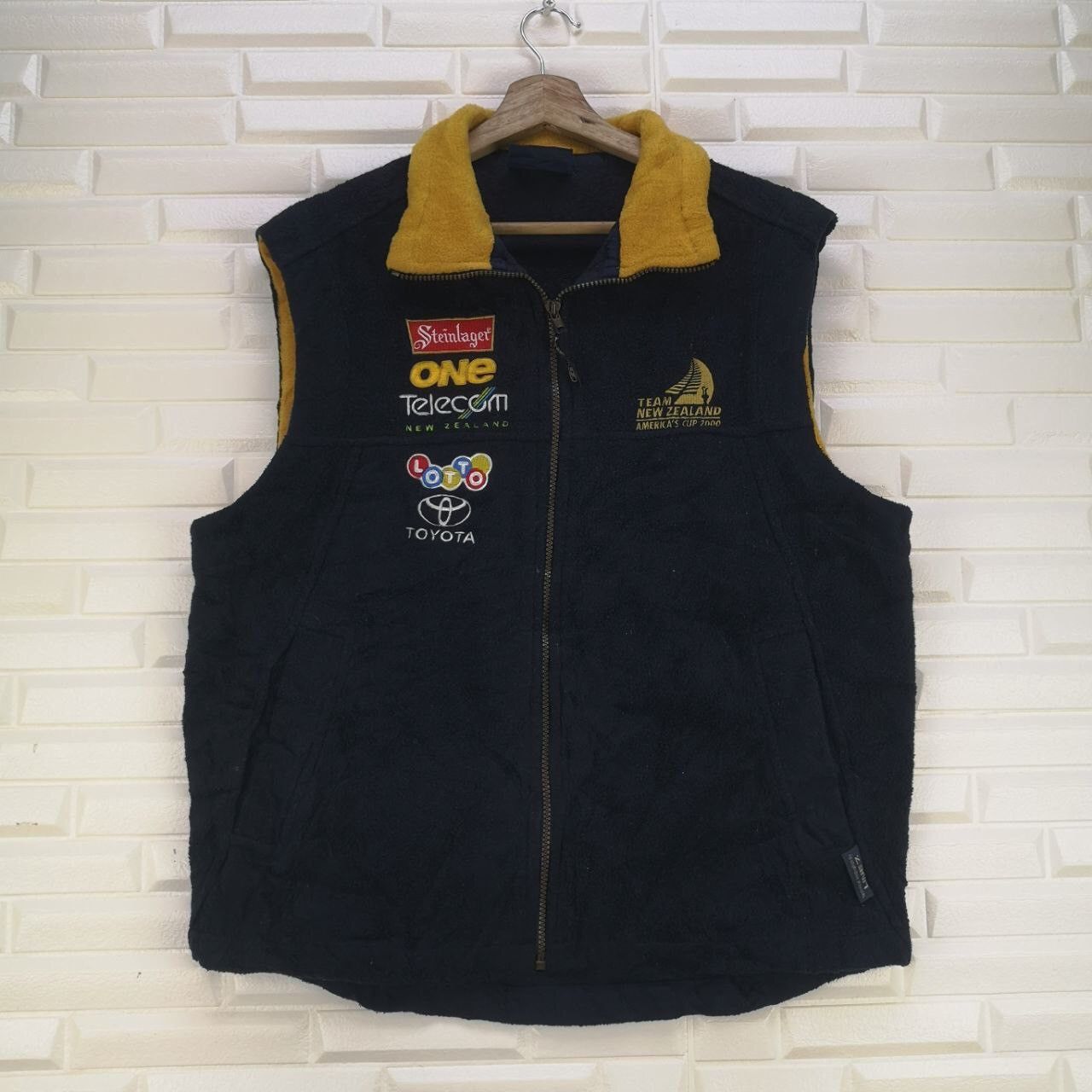 Canterbury of New Zealand × Vintage Vintage New Zealand Steinlager Allblack Rugby Team Size US M / EU 48-50 / 2 - 2 Thumbnail