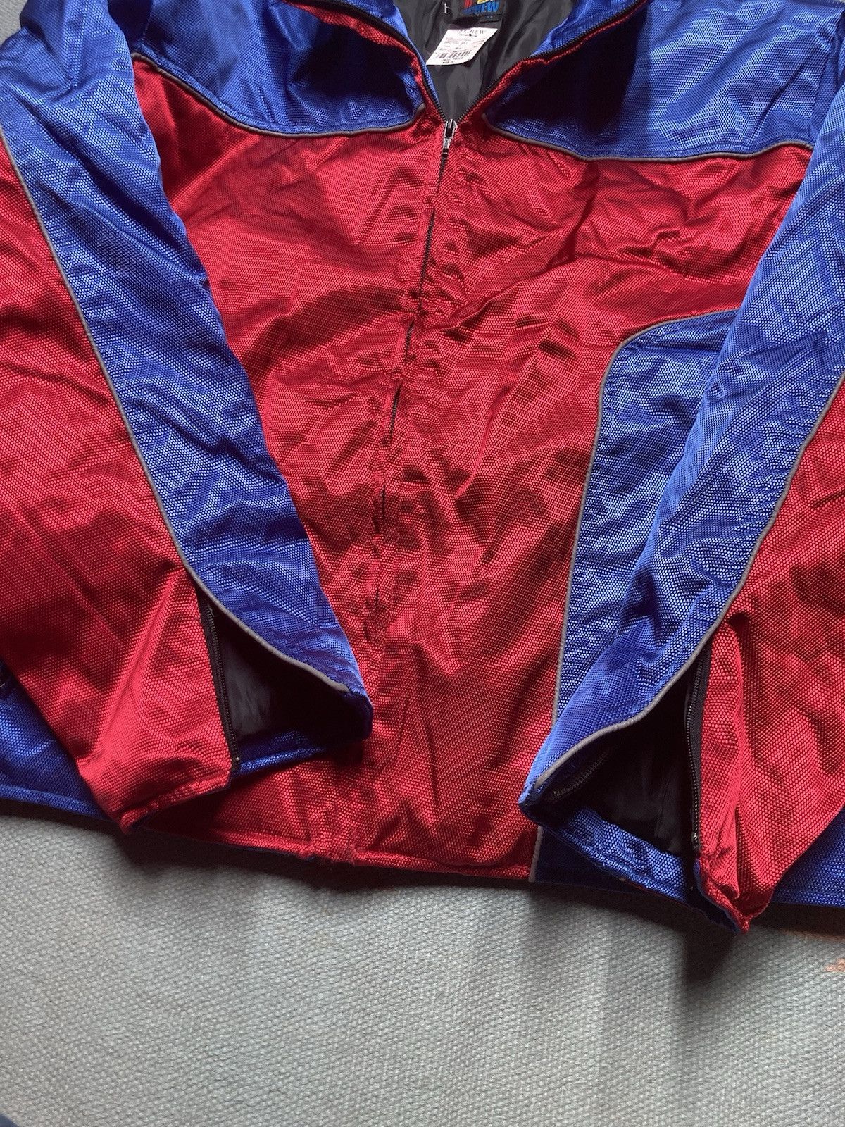 J.Crew × Vintage NEW Vtg J Crew sport jacket nylon 3M reflective rave XL Size US XL / EU 56 / 4 - 4 Thumbnail