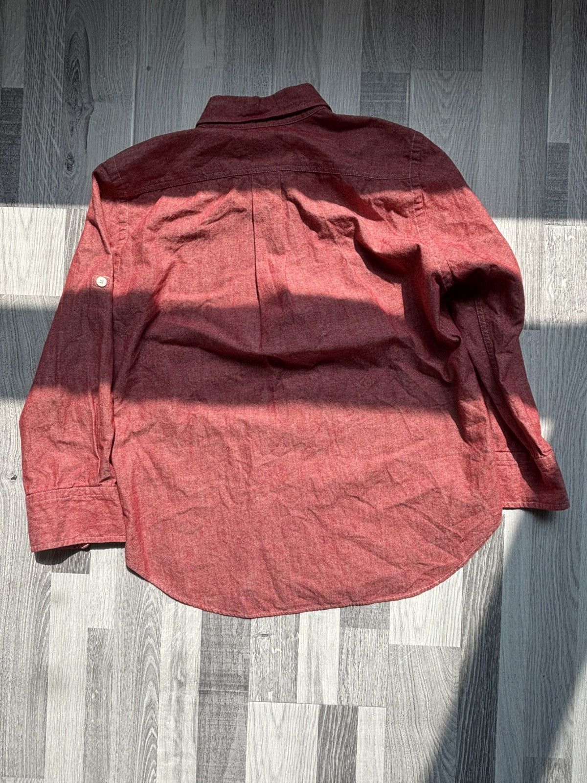 Comme des Garcons Junya Watanabe Man AD2010 Short Sleeve Pink BD Shirt Size US M / EU 48-50 / 2 - 2 Thumbnail