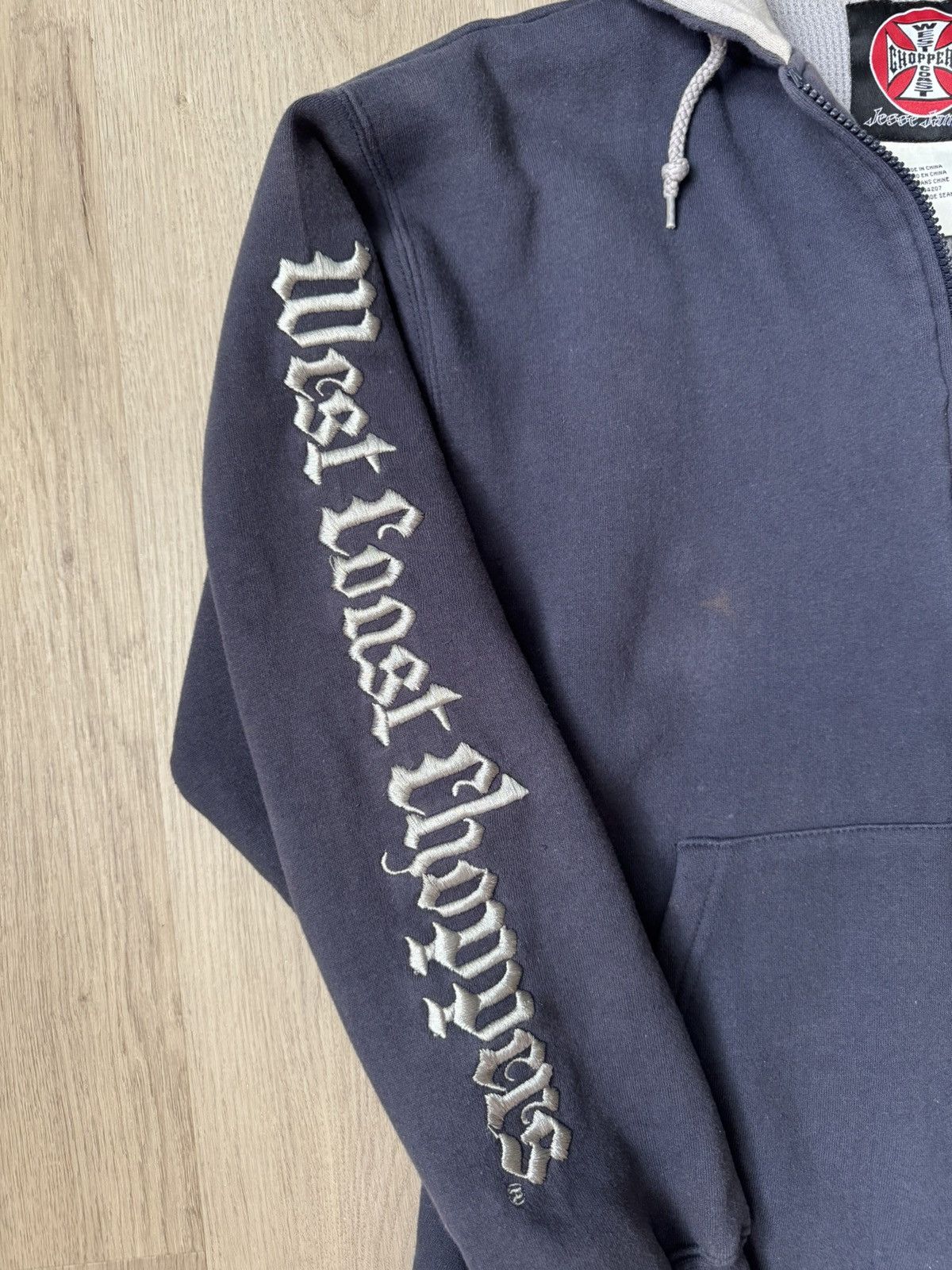 West Coast Choppers Vintage West Coast Choppers Zip Up Hoodie Rare GRAILED Wings Size US M / EU 48-50 / 2 - 8 Thumbnail
