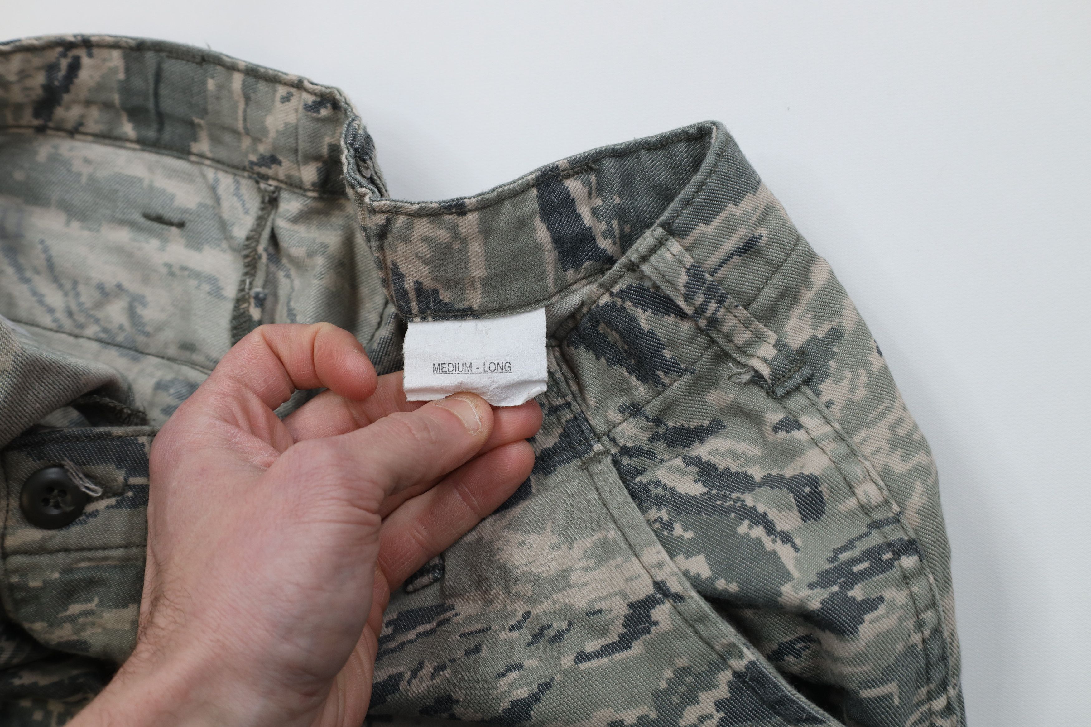 Vintage Vintage Y2K USGI Long Airmans Battle Camouflage Cargo Pants Size US 34 / EU 50 - 11 Thumbnail