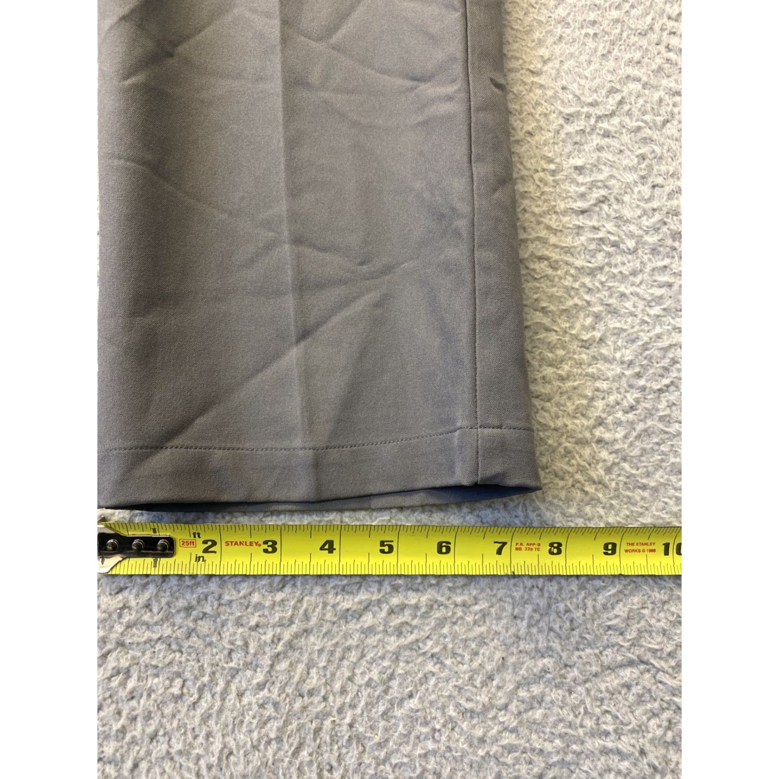 Vintage Greg Norman Golf Pants Men's 32x30 Gray Performance Stretch Easy Care Regular Fit Size US 32 / EU 48 - 5 Thumbnail