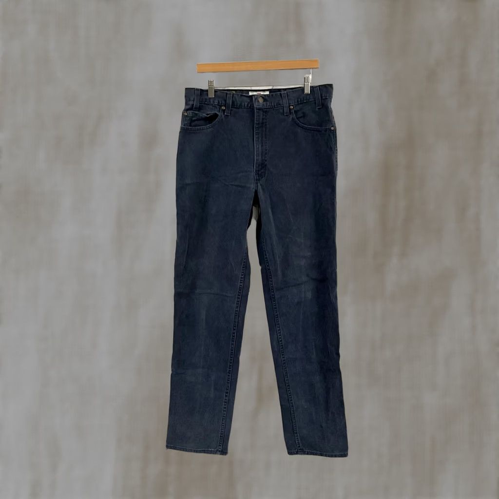 Levi's VINTAGE Levi's Signature Relaxed Fit Jeans 540 Men Denim 35x34 Blue Regular Waist 35 Length 34 Boys? Size US 35 - 1 Thumbnail