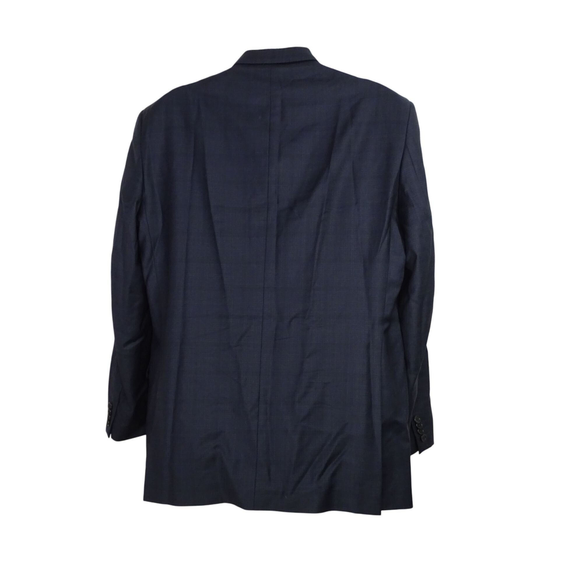 Ermenegildo Zegna Ermenegildo Zegna Blue Wool Blazer Jacket Men Size 44R Size 44R - 2 Thumbnail