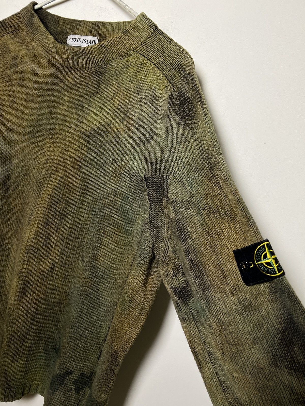 Stone Island stone island y2k painters sweater 1/1 vintage Size US XL / EU 56 / 4 - 11 Thumbnail