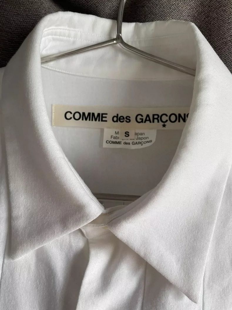 Other Comme Des Garcons Pleated white shirt Size S / US 4 / IT 40 - 4 Thumbnail