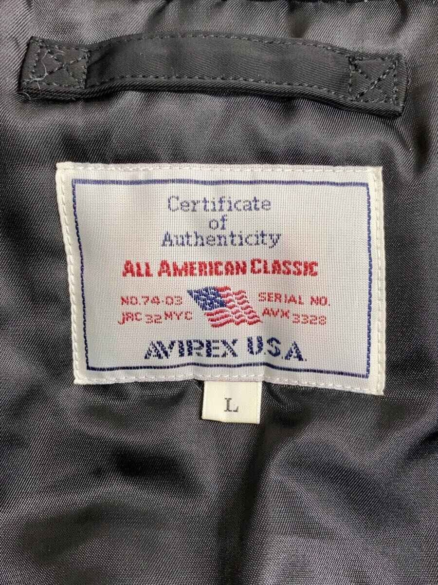 Avirex Avirex Polyester Flight Jacket Black Size US L / EU 52-54 / 3 - 3 Thumbnail