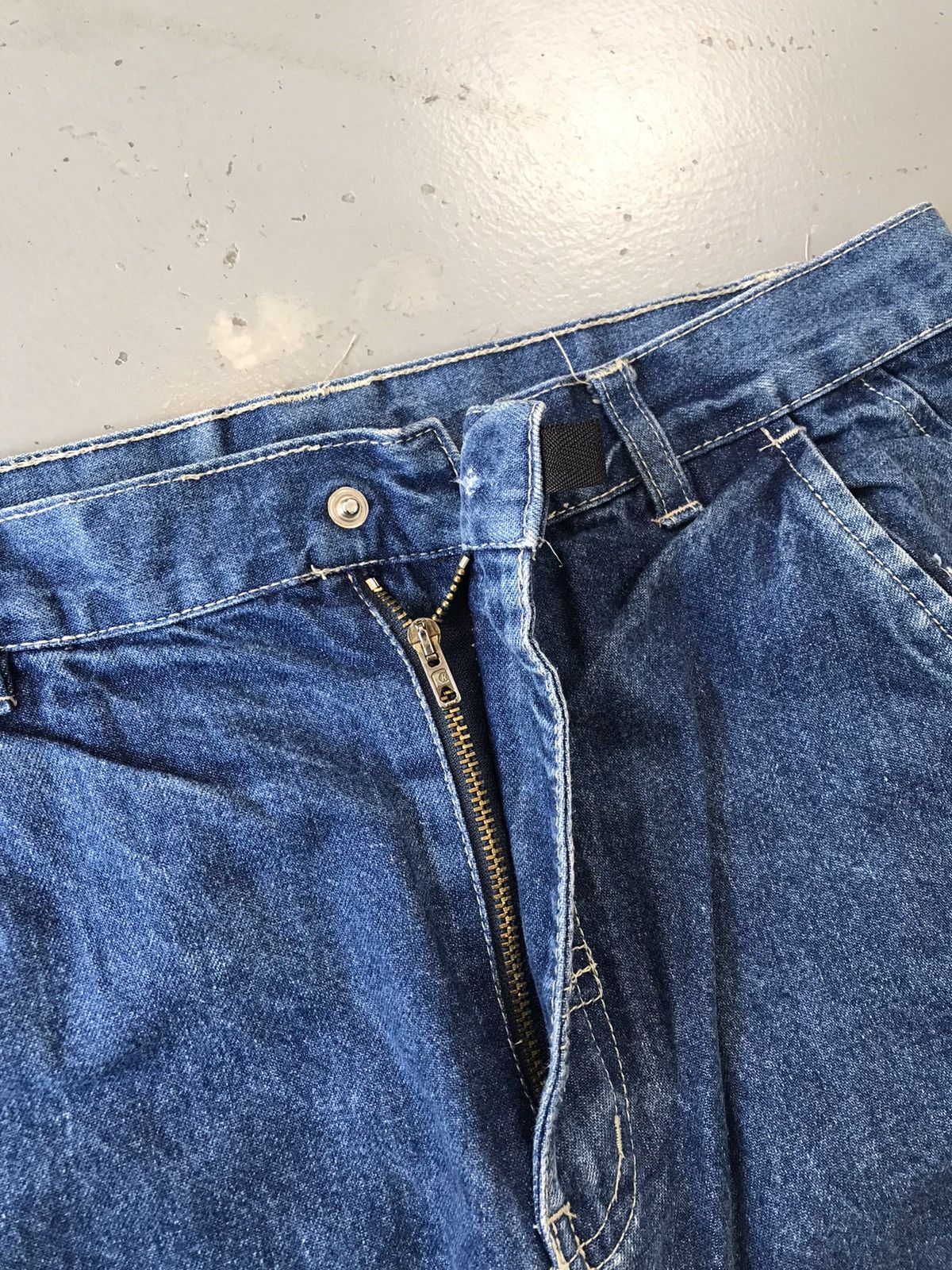 Vintage Vintage tissaia straight fit double knee denim Size US 28 / EU 44 - 6 Thumbnail