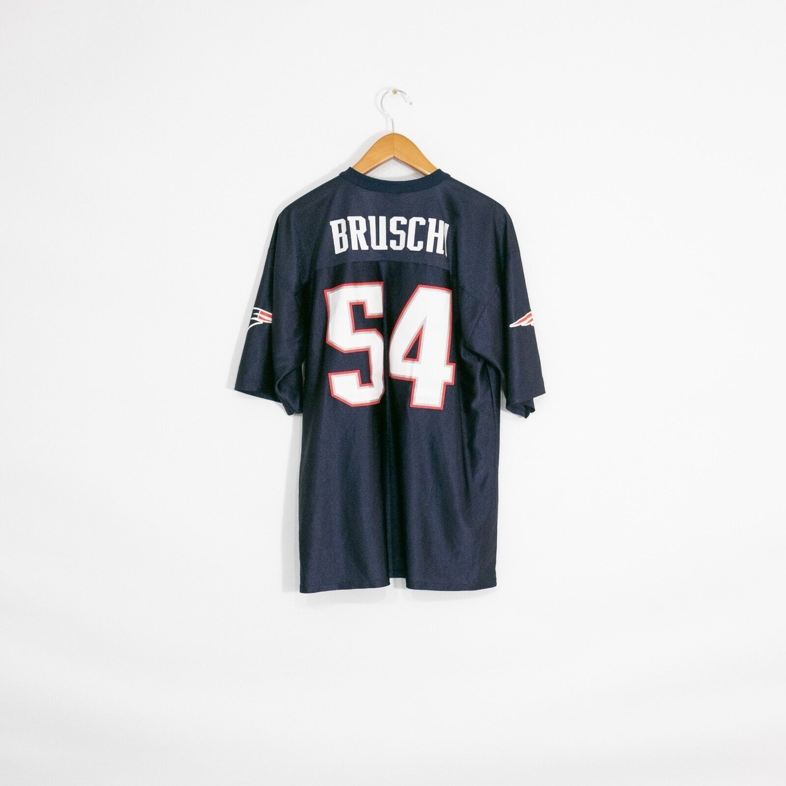 NFL × Vintage Vintage New England Patriots Jersey L - Y2K Faded Distressed Size US L / EU 52-54 / 3 - 5 Thumbnail