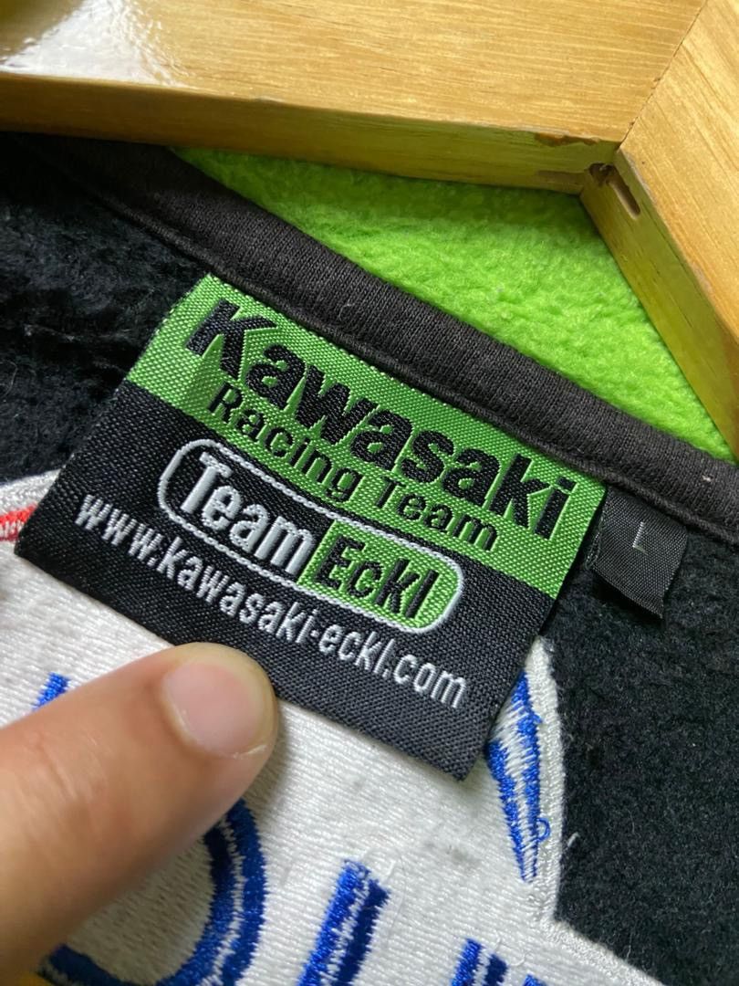 Japanese Brand Kawasaki Racing Team Motogp Half Zip Fleece Jacket (183) Size US S / EU 44-46 / 1 - 3 Thumbnail