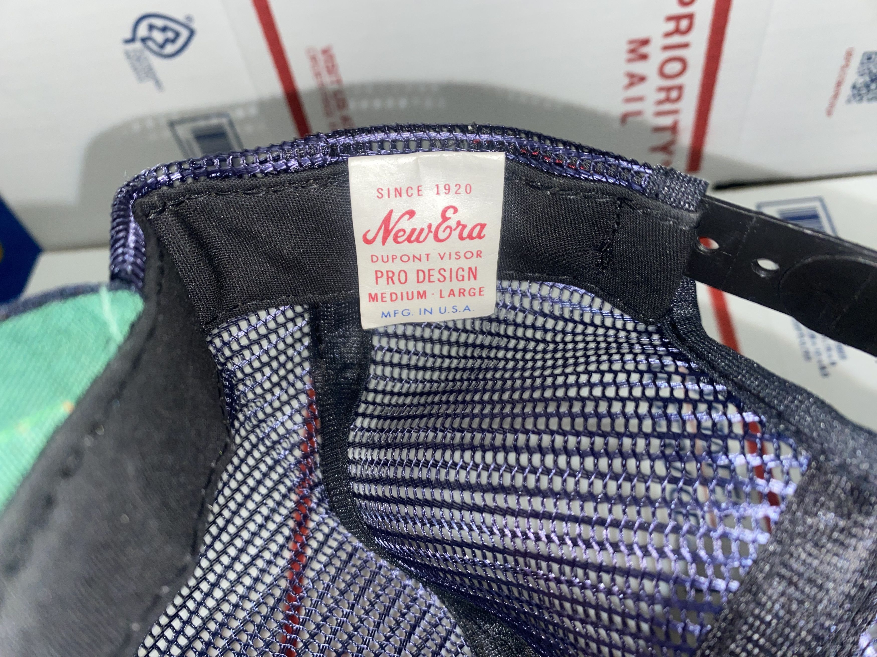 New Era vintage New Era Hat Co. Mesh Snapback trucker Hat OBETZ ahc? Size ONE SIZE - 5 Thumbnail