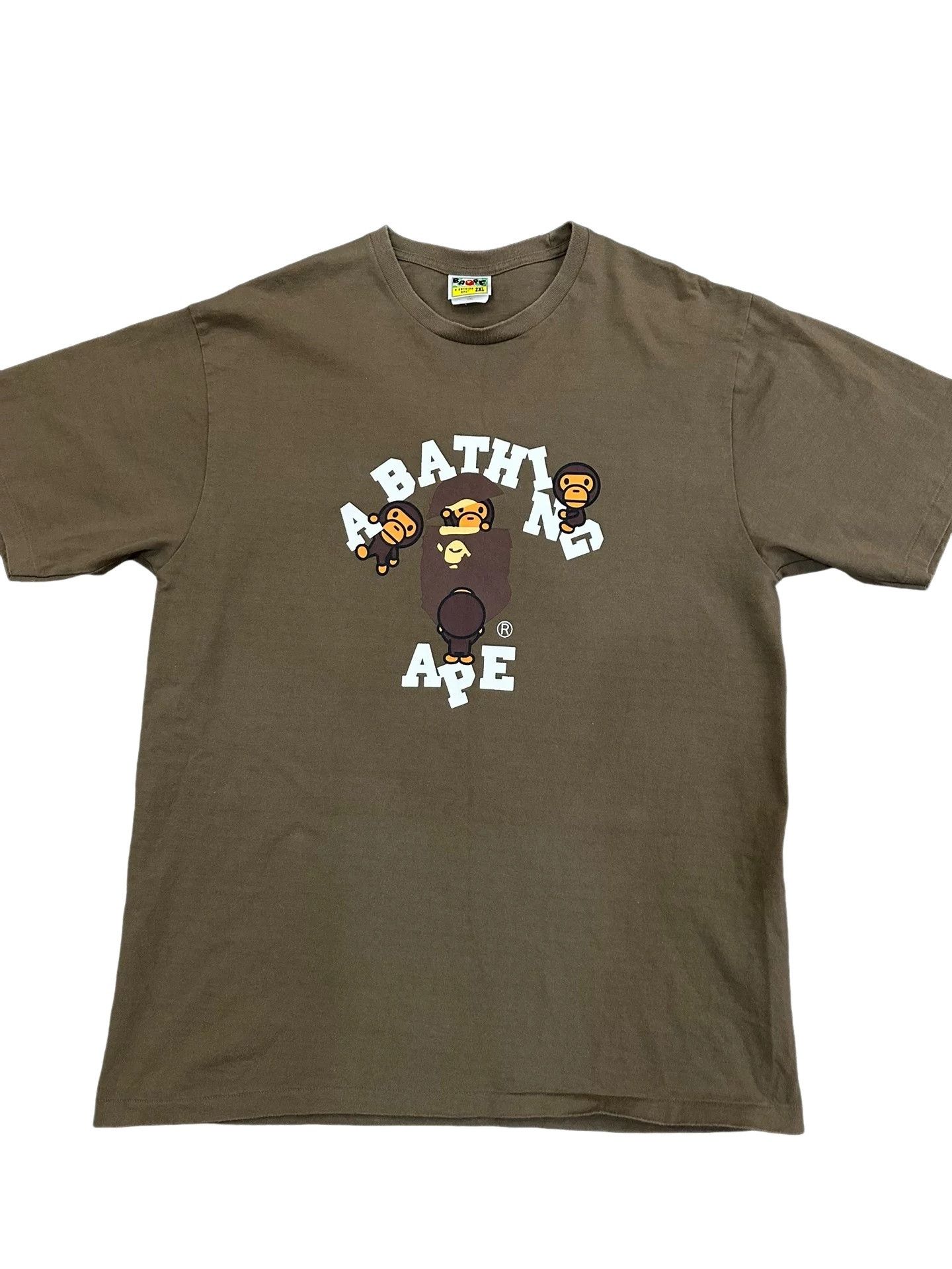 Bape BAPE Milo Graphic T-Shirt 2XL Size US XXL / EU 58 / 5 - 1 Thumbnail