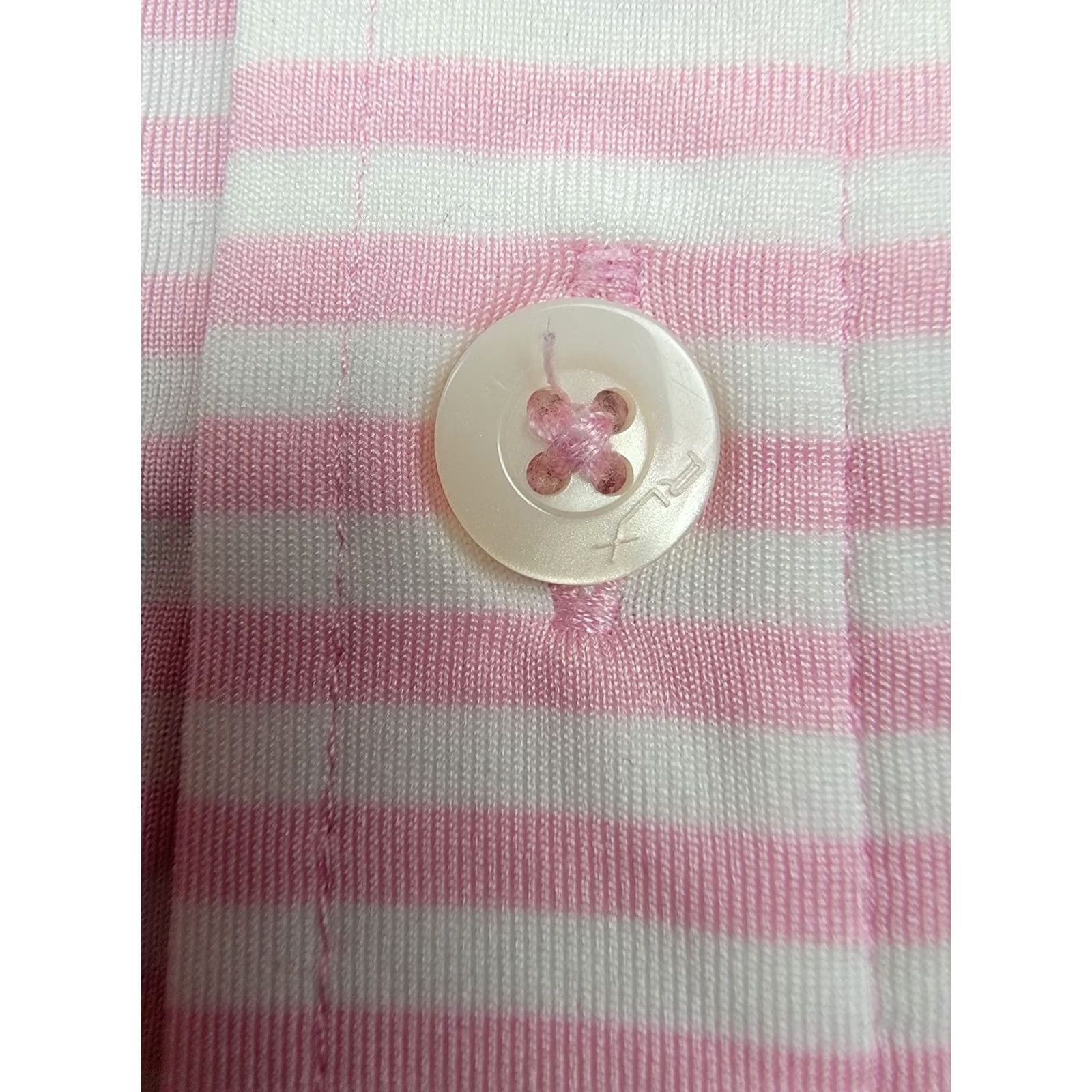 Ralph Lauren RLX Ralph Lauren Polo Shirt Mens XL Pink White Stripe Golf Short Sleeve Sports Size US XL / EU 56 / 4 - 6 Thumbnail