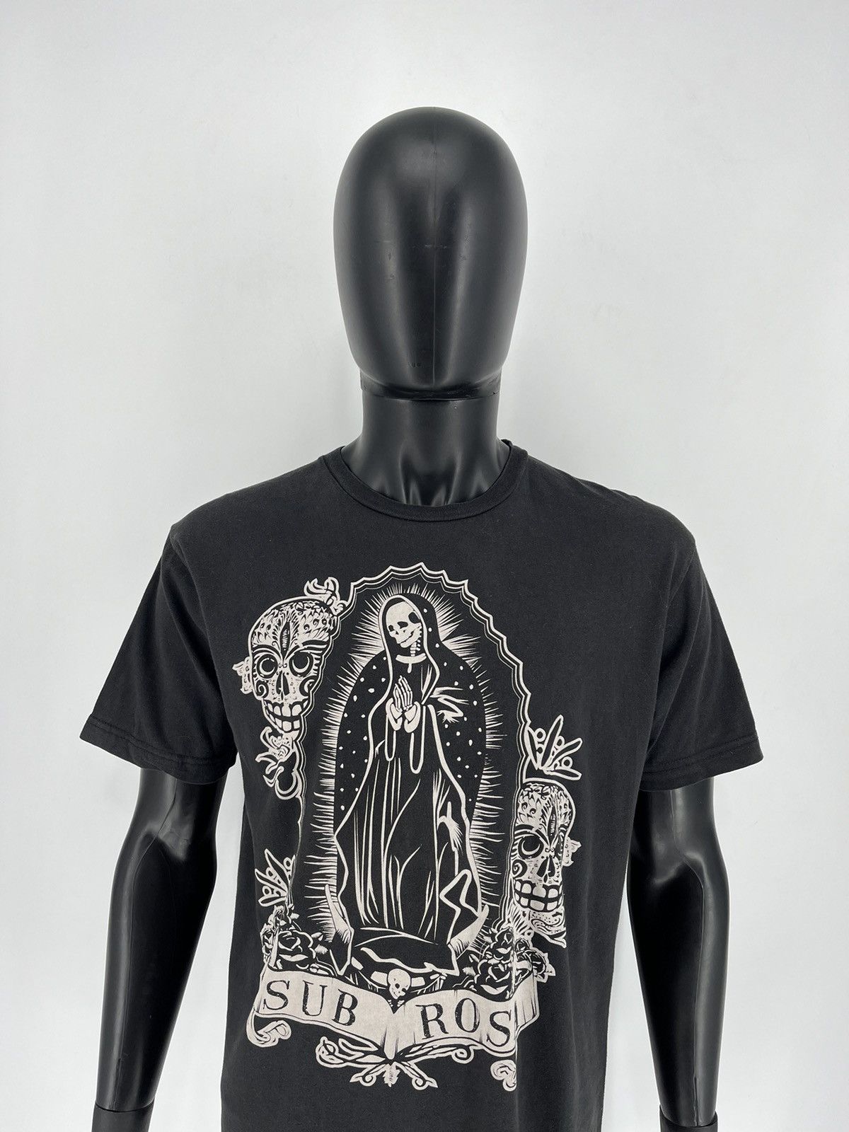 Band Tees × Vintage Vintage Subrosa Nun Skeleton Heavy Metal Band Skull Size US L / EU 52-54 / 3 - 1 Thumbnail