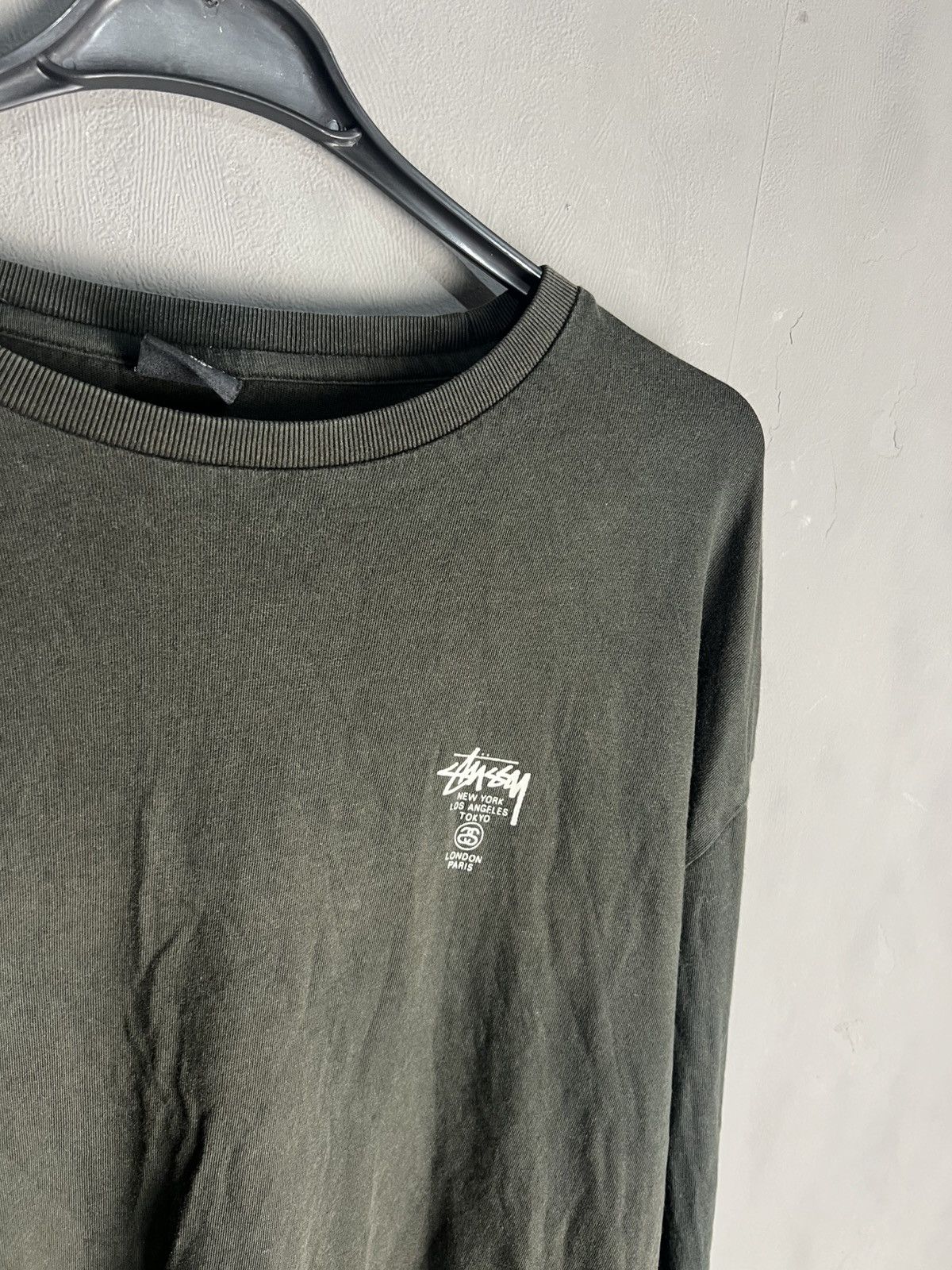 Stussy Stussy long sleeve custom made faded Size US L / EU 52-54 / 3 - 3 Thumbnail