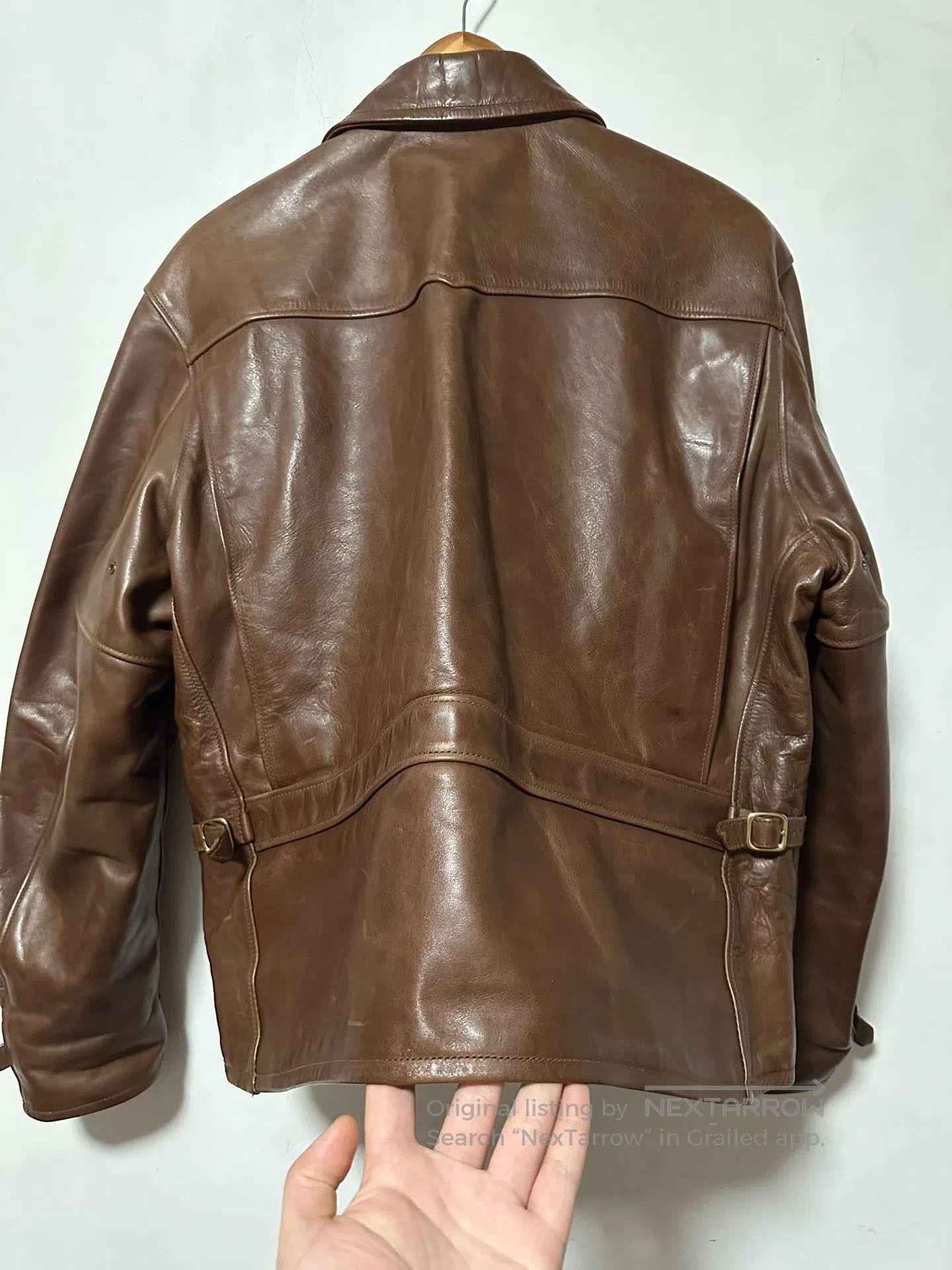 Good Worth & Co. Goodwear 1930s Horsehide Leather Jacket. Size US S / EU 44-46 / 1 - 3 Thumbnail