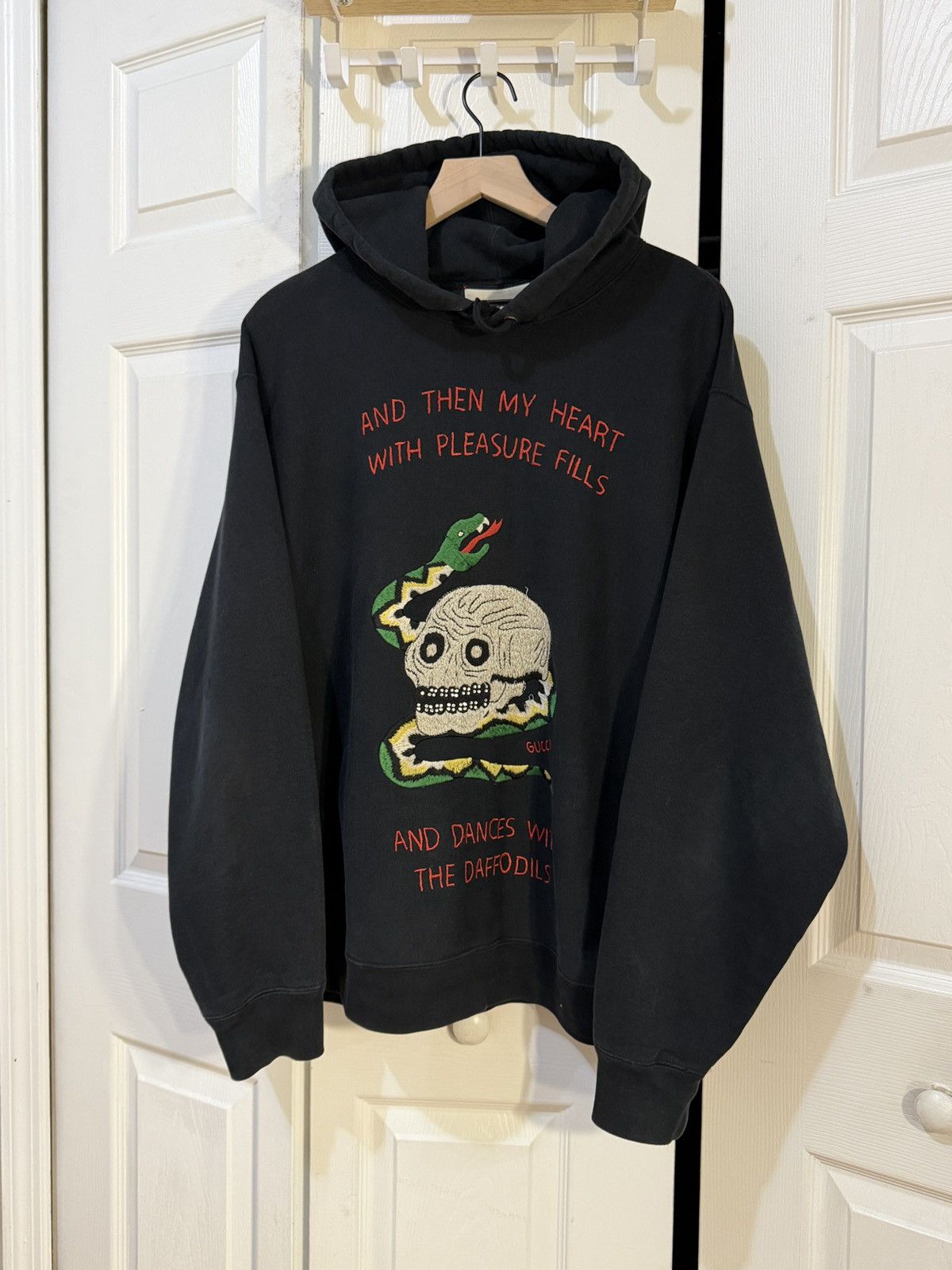 Gucci Gucci Skull & Snake hoodie Size US L / EU 52-54 / 3 - 2 Thumbnail