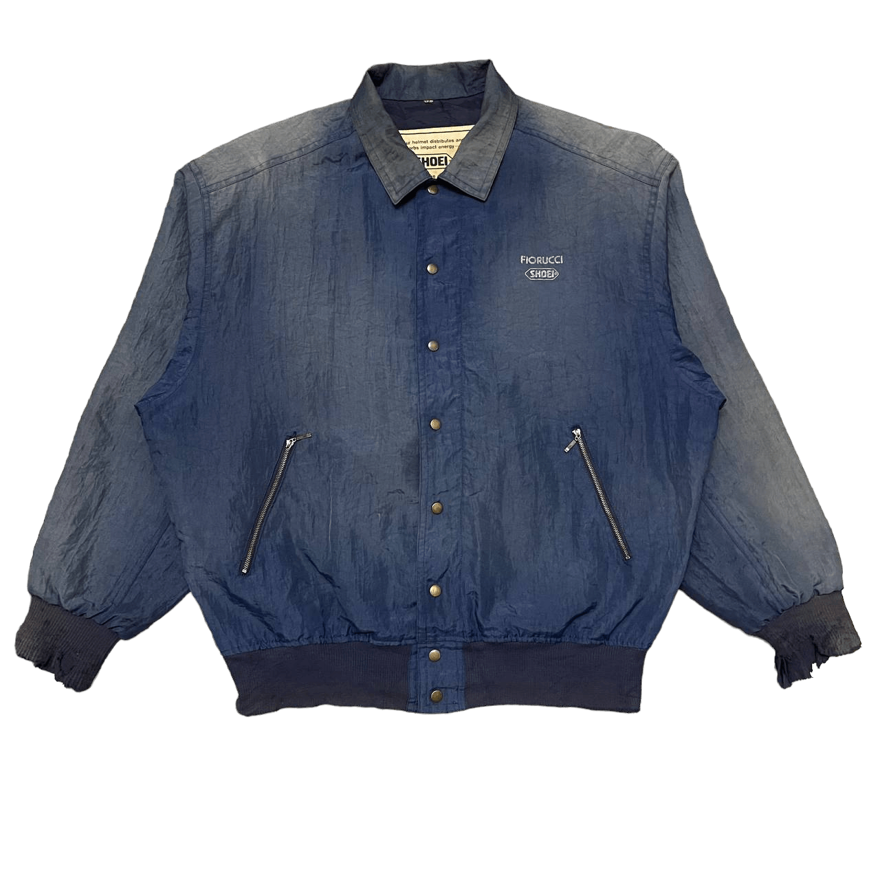Fiorucci Vintage Shoei x Fiorucci Bomber Jacket Sun Faded Size US L / EU 52-54 / 3 - 6 Thumbnail