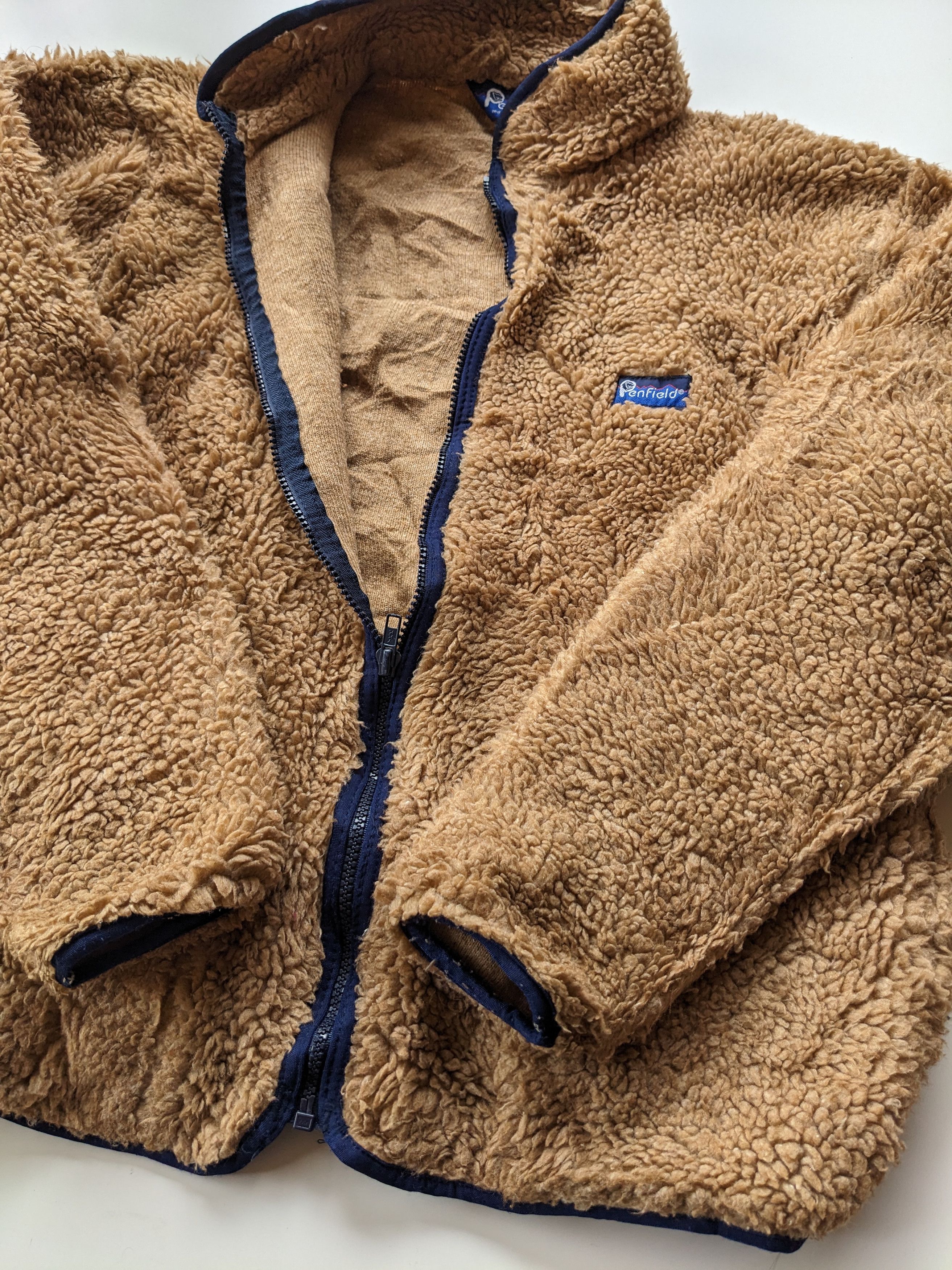 Patagonia Vintage Patagonia sherpa fleece Size US L / EU 52-54 / 3 - 4 Thumbnail