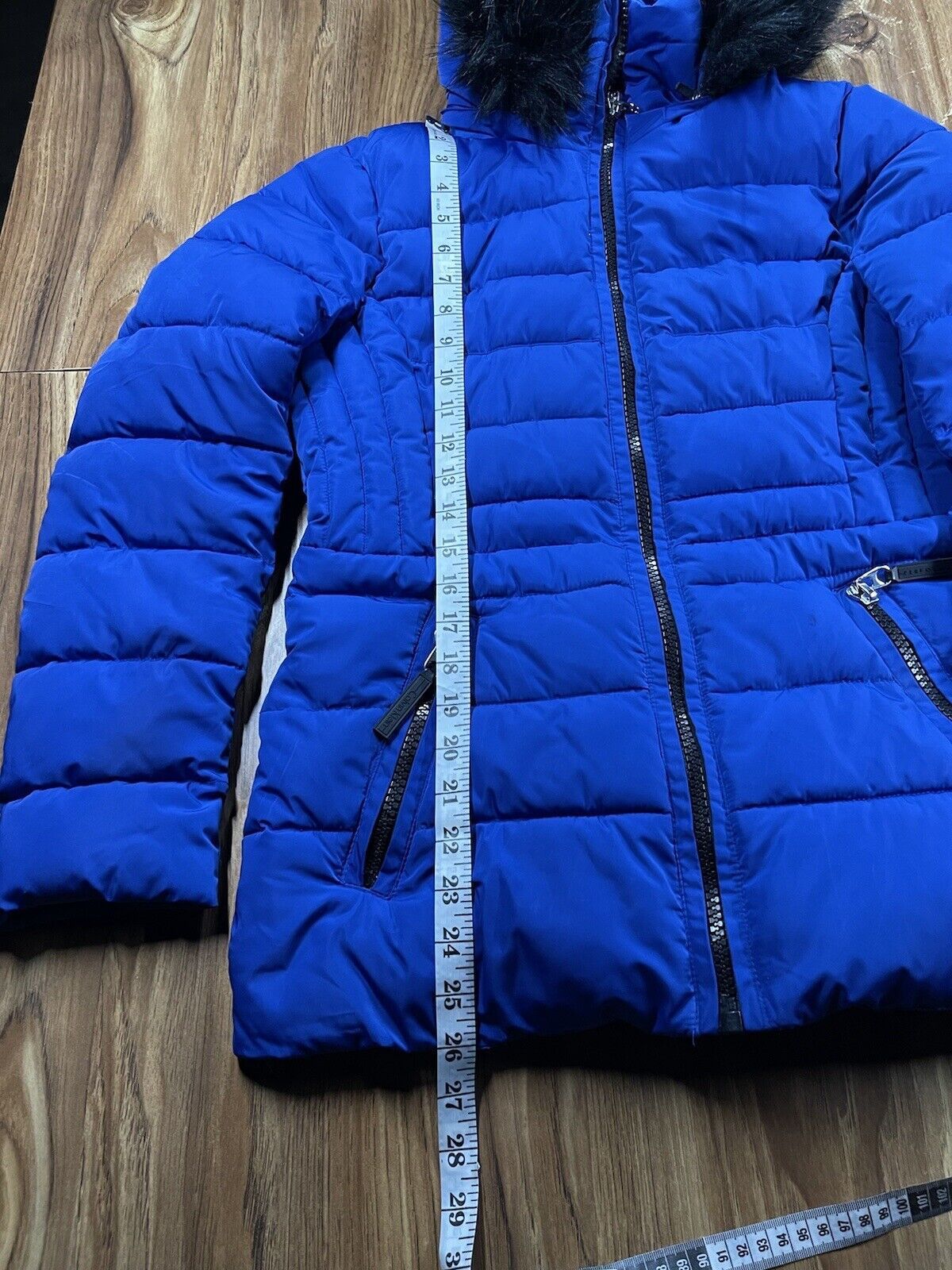 Calvin Klein CALVIN KLEIN Performance Woman’s Black Fur Hood Jacket Size XS / US 0-2 / IT 36-38 - 11 Thumbnail