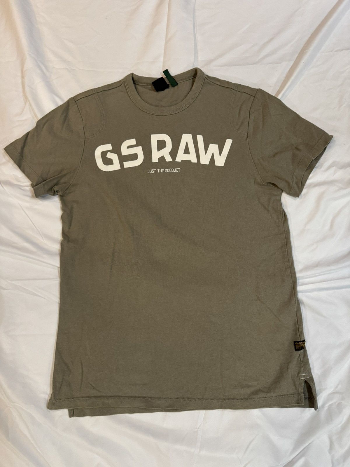 G-Star G Star Raw T Shirt Beige Size US M / EU 48-50 / 2 - 1 Thumbnail