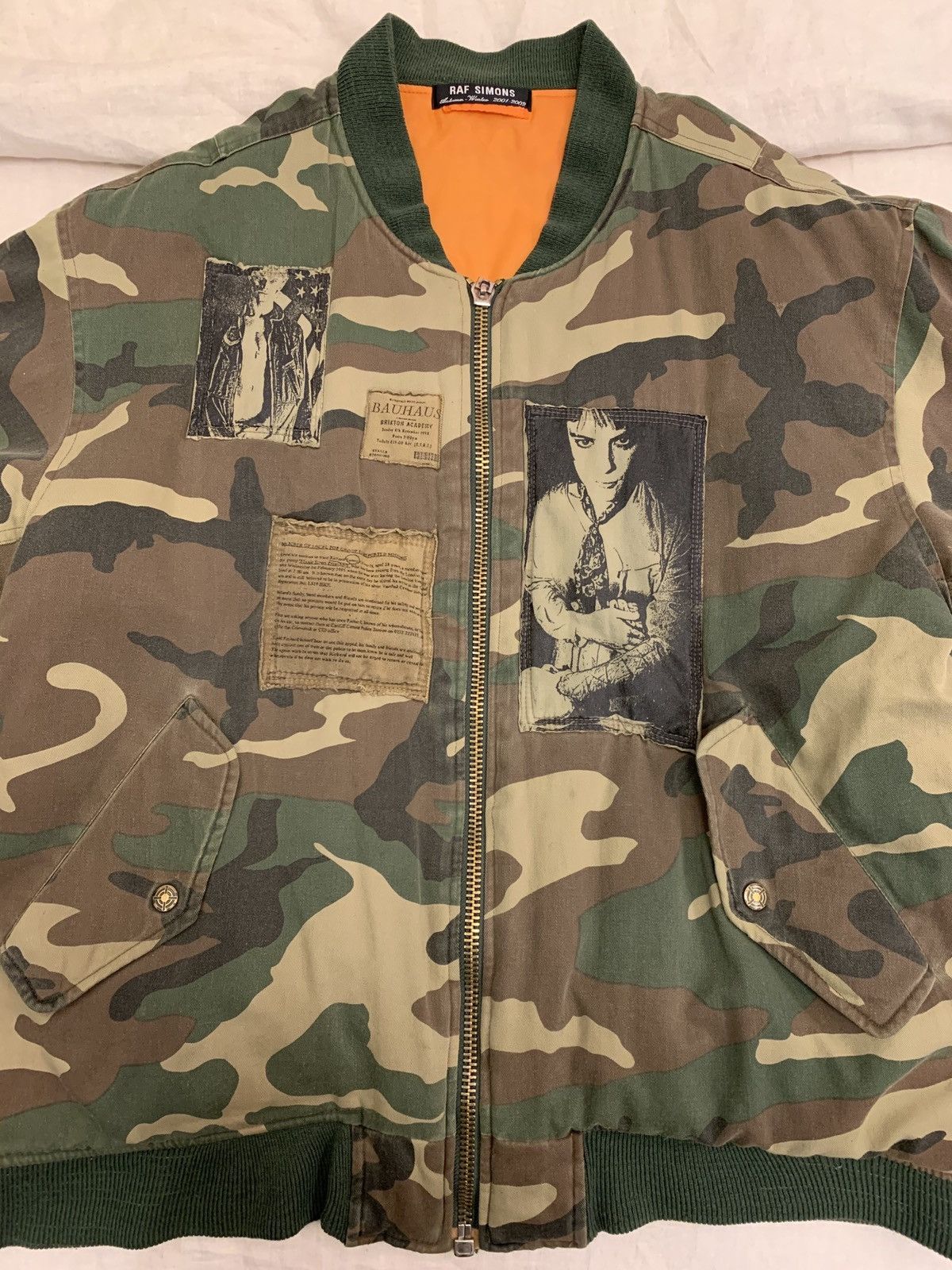 Raf Simons Raf Simons Riot Riot Riot Bomber | Grailed