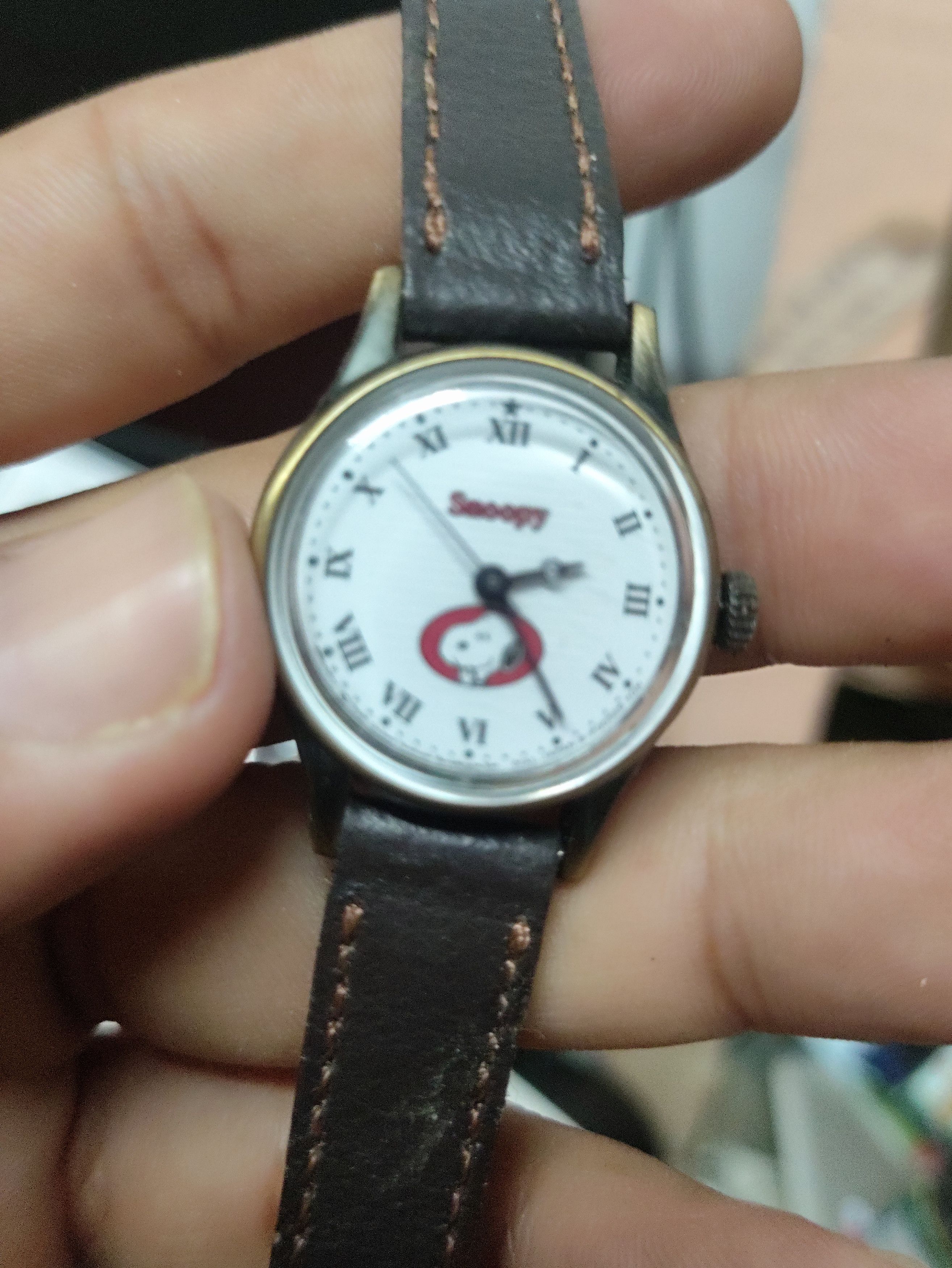 Peanuts Vintage Snoopy Peanut Watch Engine Japan 90s Collection Size ONE SIZE - 4 Thumbnail