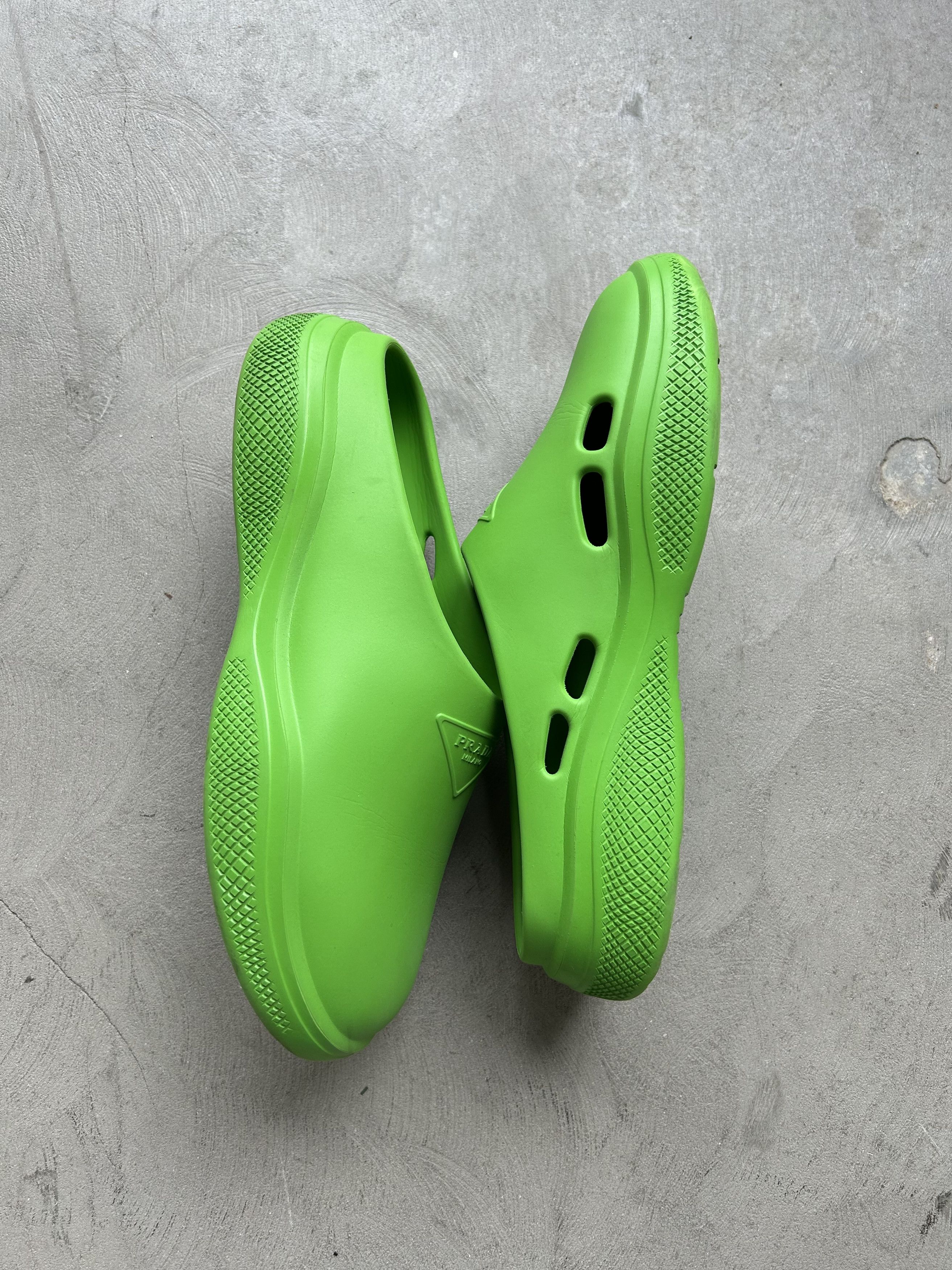 Prada Prada Rubber Mule Size US 8 / EU 41 - 2 Thumbnail