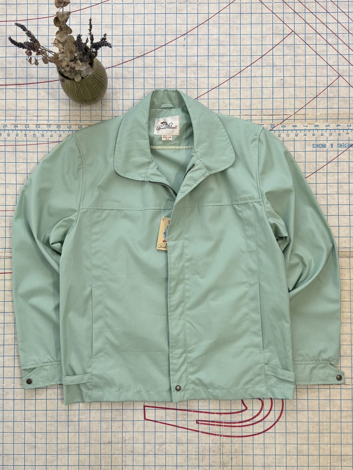 Other × Vintage NWT Vintage Arnold Palmer Mint Green Golf Jacket Size Medium Size US M / EU 48-50 / 2 - 1 Thumbnail