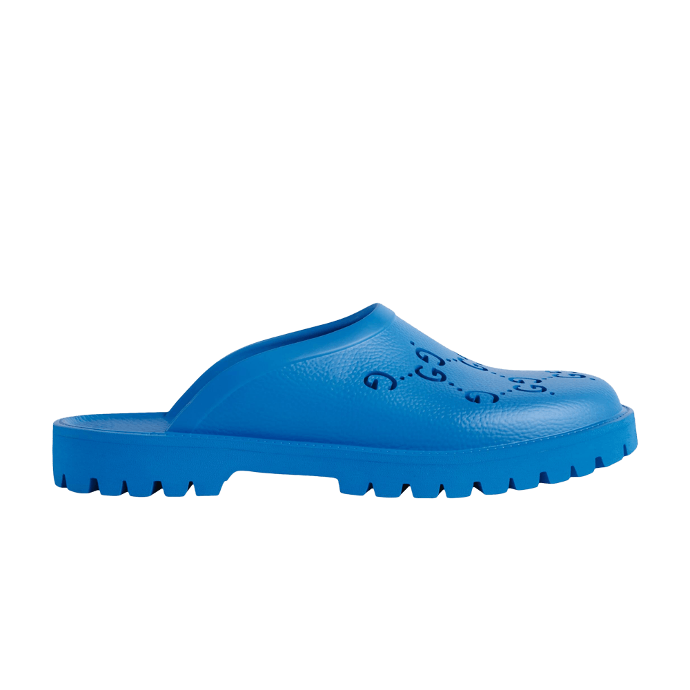 image of Gucci Slip On Sandal Bright Blue, Men's (Size 11)
