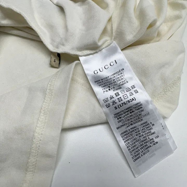 Gucci Gucci Gucci Men’s White Graphic Short Sleeve T-Shirt -2506 Size US S / EU 44-46 / 1 - 3 Thumbnail