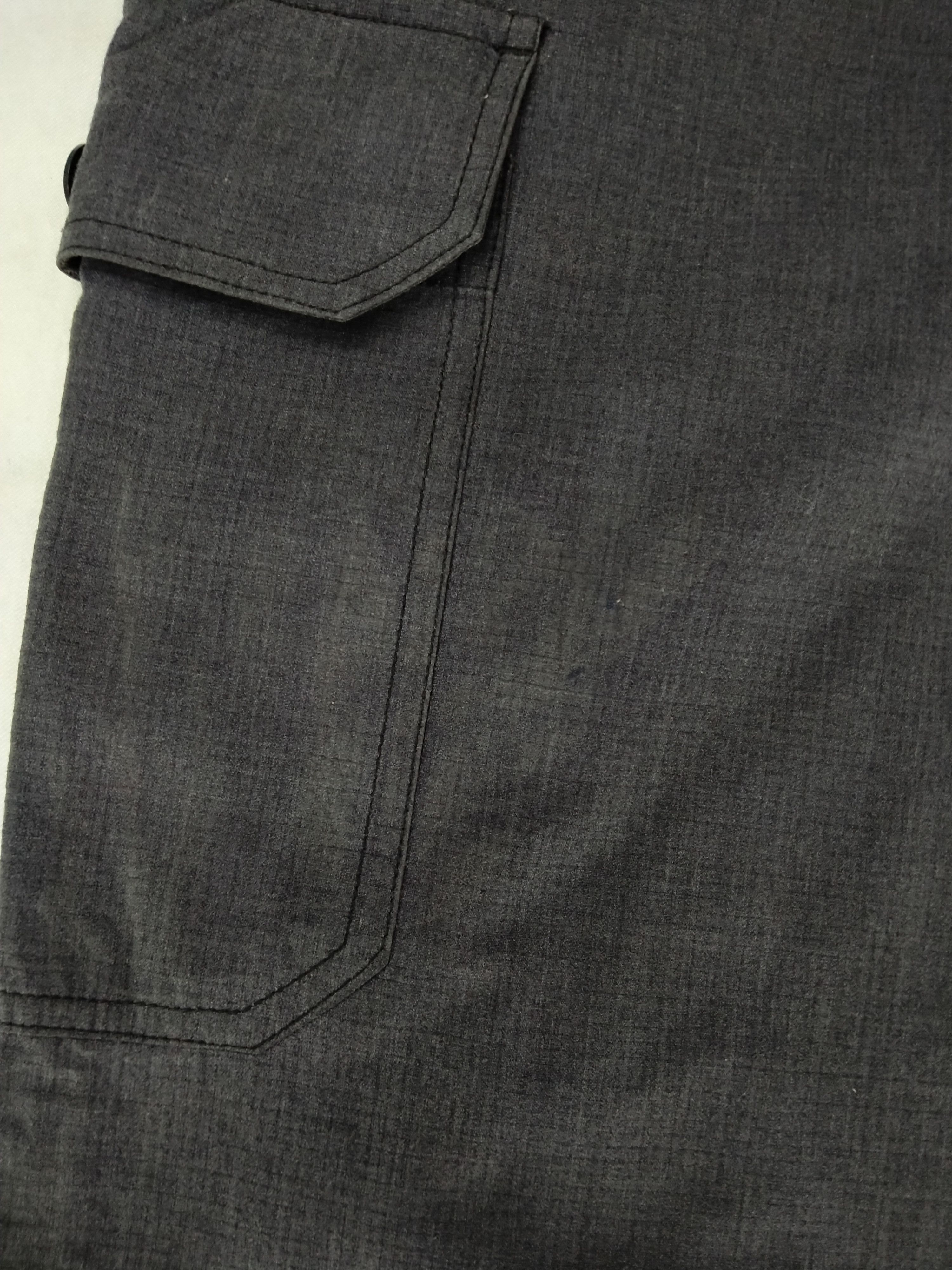 Japanese Brand Fila Elastic Cargo Multi Pocket Pants 33x31.5 -CP114 Size US 33 - 12 Thumbnail