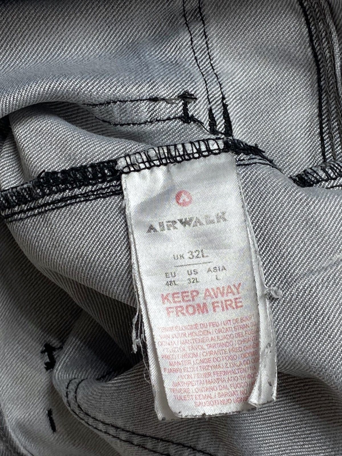 Jean Vintage AIRWALK Doubleknee Skater Jeans Dope Style Size US 32 / EU 48 - 10 Thumbnail