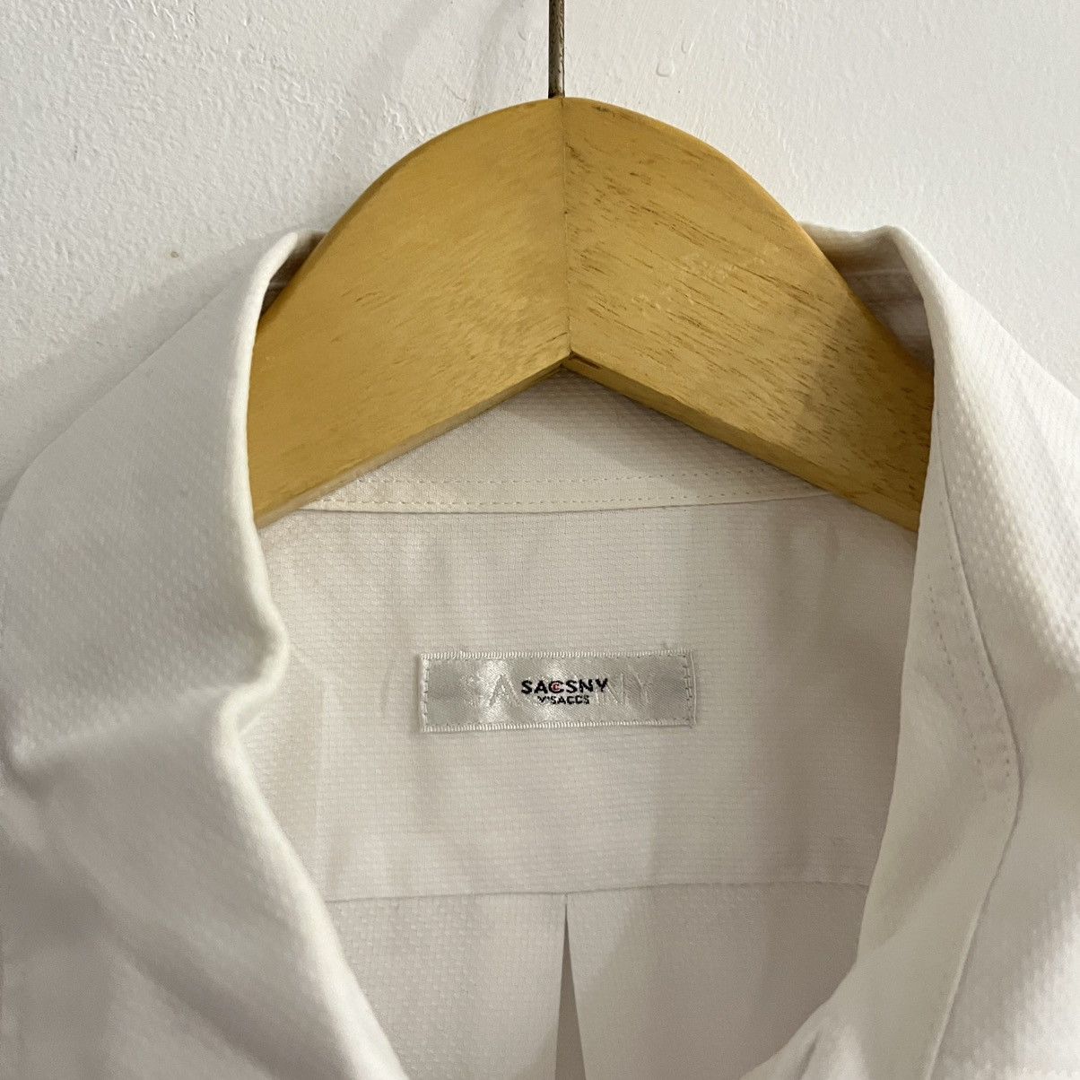 Yohji Yamamoto Sacsny - Basic White Formal Shirt Size US L / EU 52-54 / 3 - 3 Thumbnail