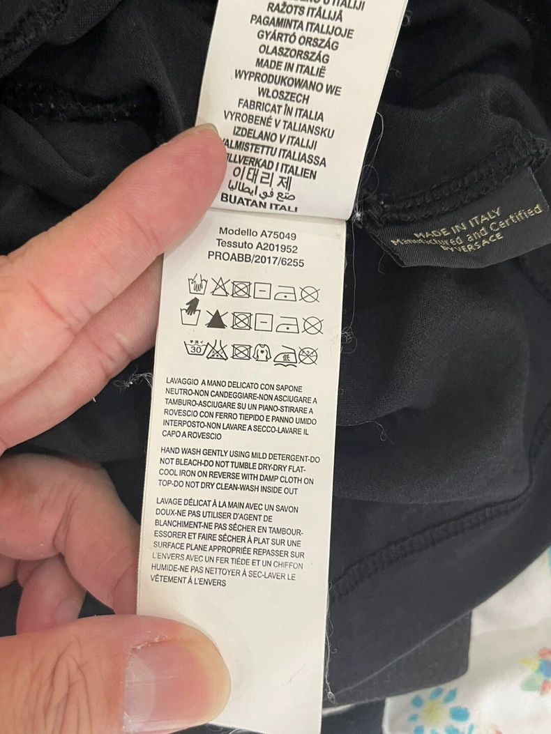 Versace Versace Embroidered mixed logo slim fit T-shirt Size US S / EU 44-46 / 1 - 7 Thumbnail
