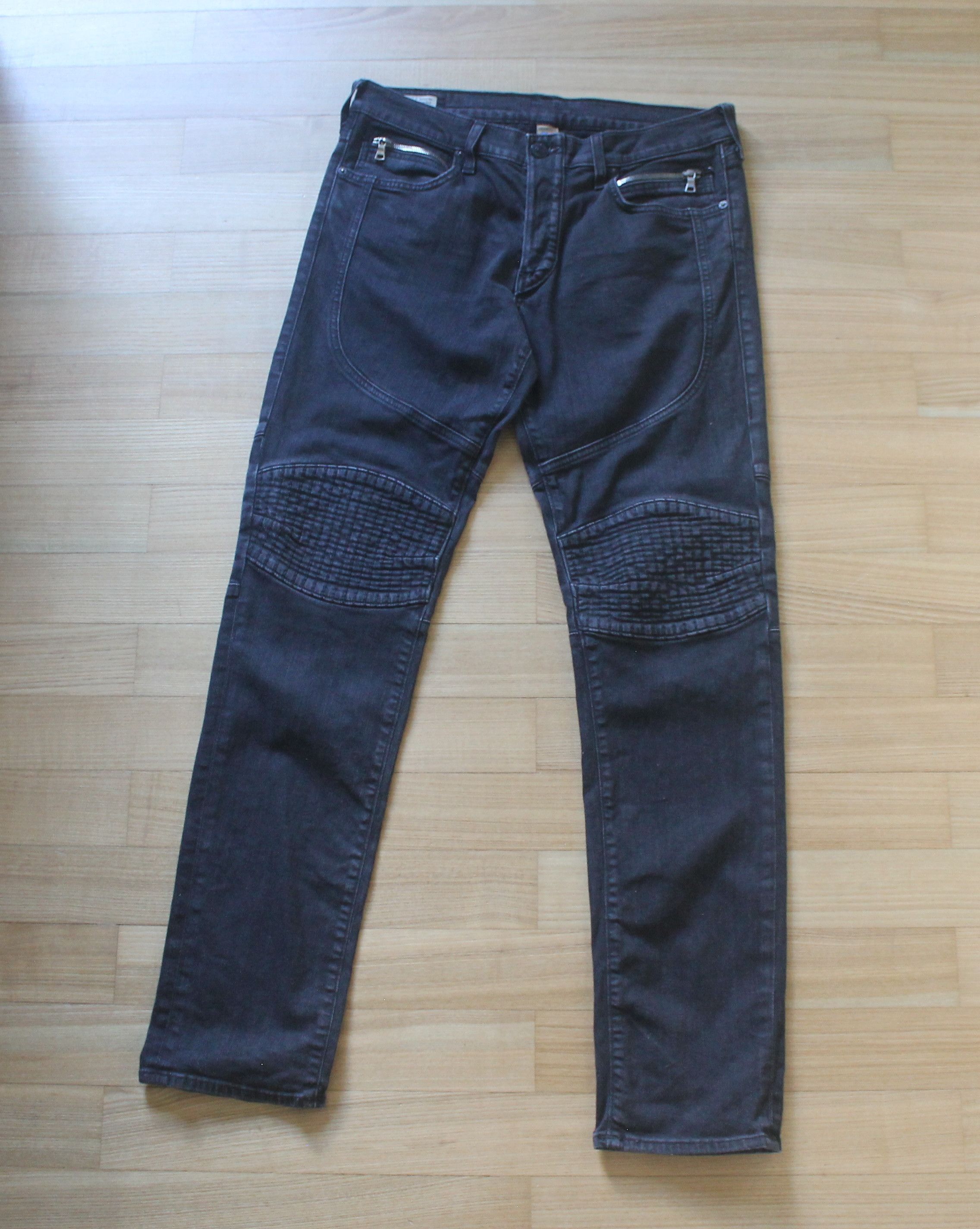 True Religion Geno Biker Denim Jeans