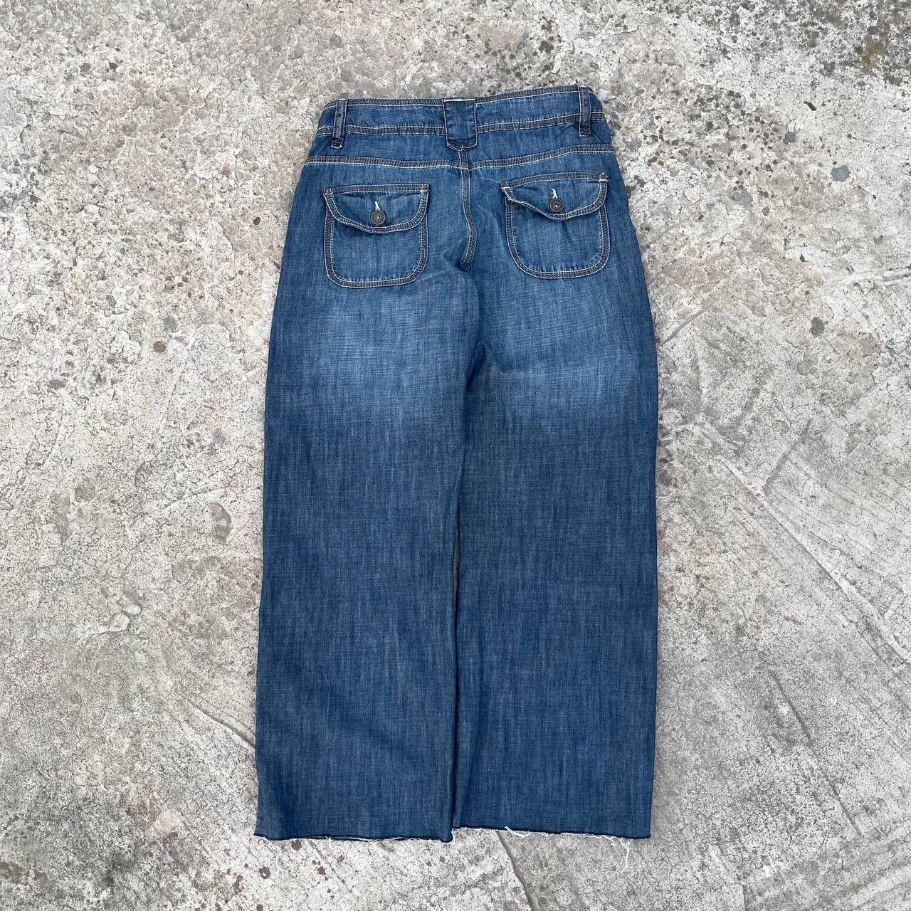 Cherokee Vintage Japanese Style Women’s Baggy Jeans Cherokee Y2K 00s Size 32" / US 10 / IT 46 - 9 Thumbnail
